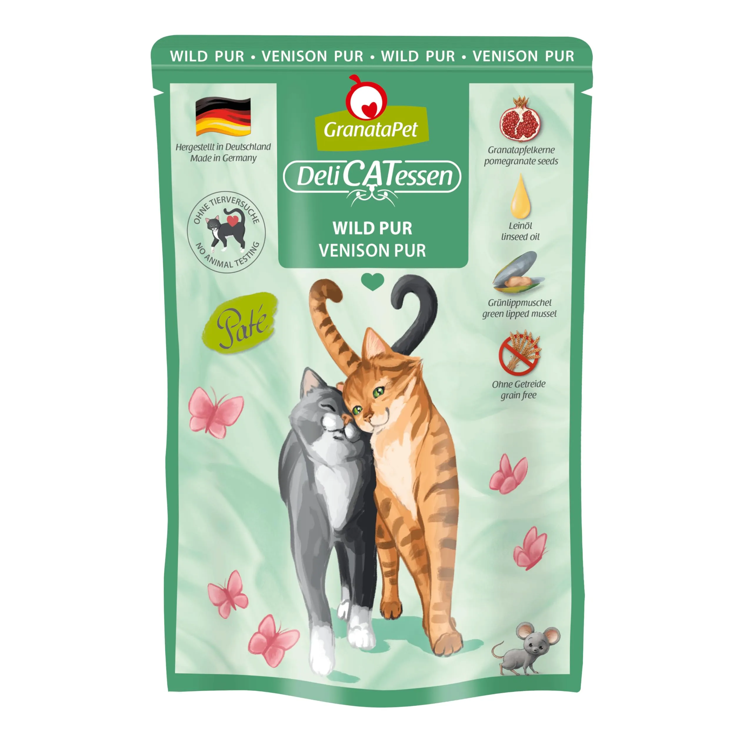 GranataPet DeliCATessen Selvaggina PUR, 6 x 85g - immagine 1