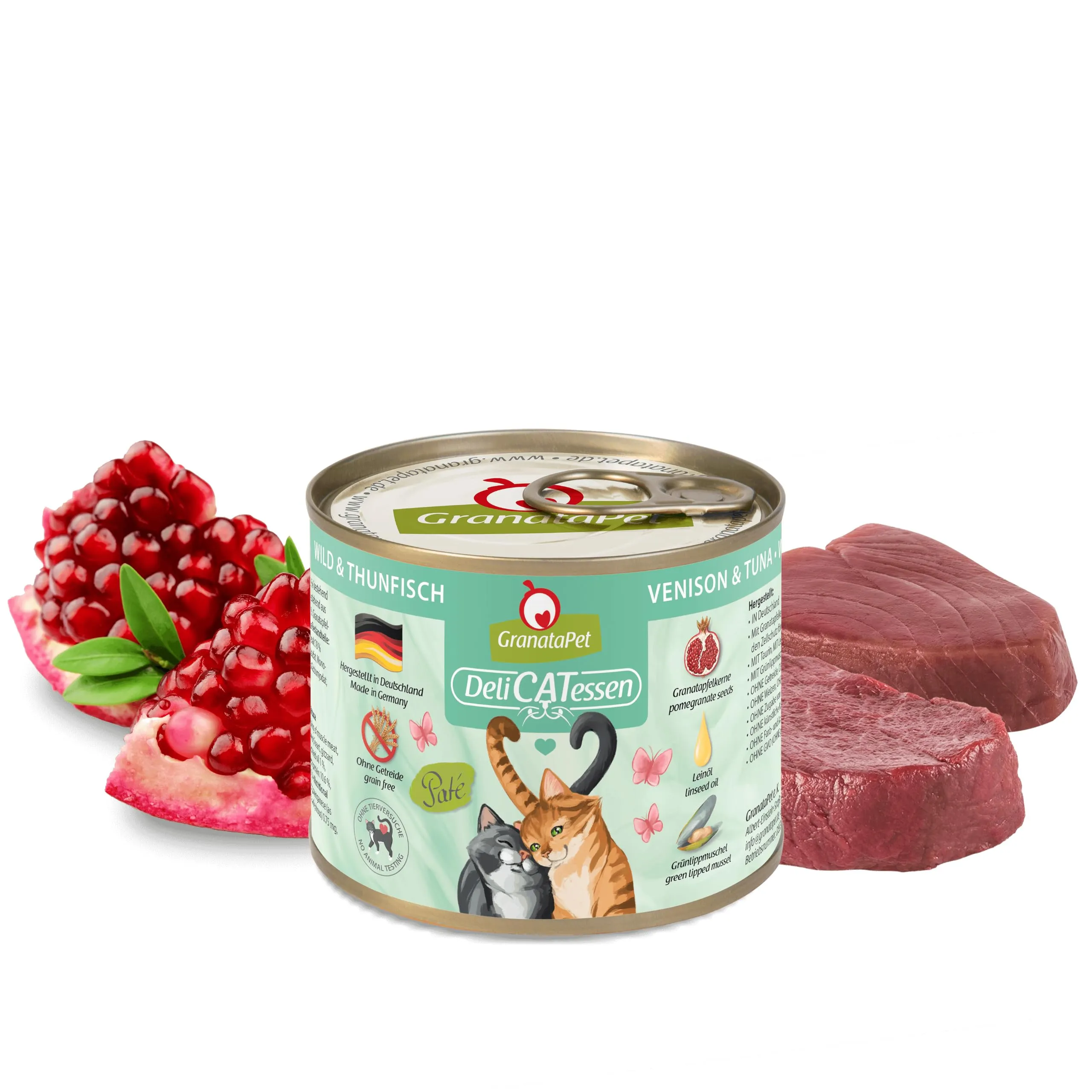 GranataPet DeliCATessen Selvaggina & Tonno, 6 x 200g - immagine 2