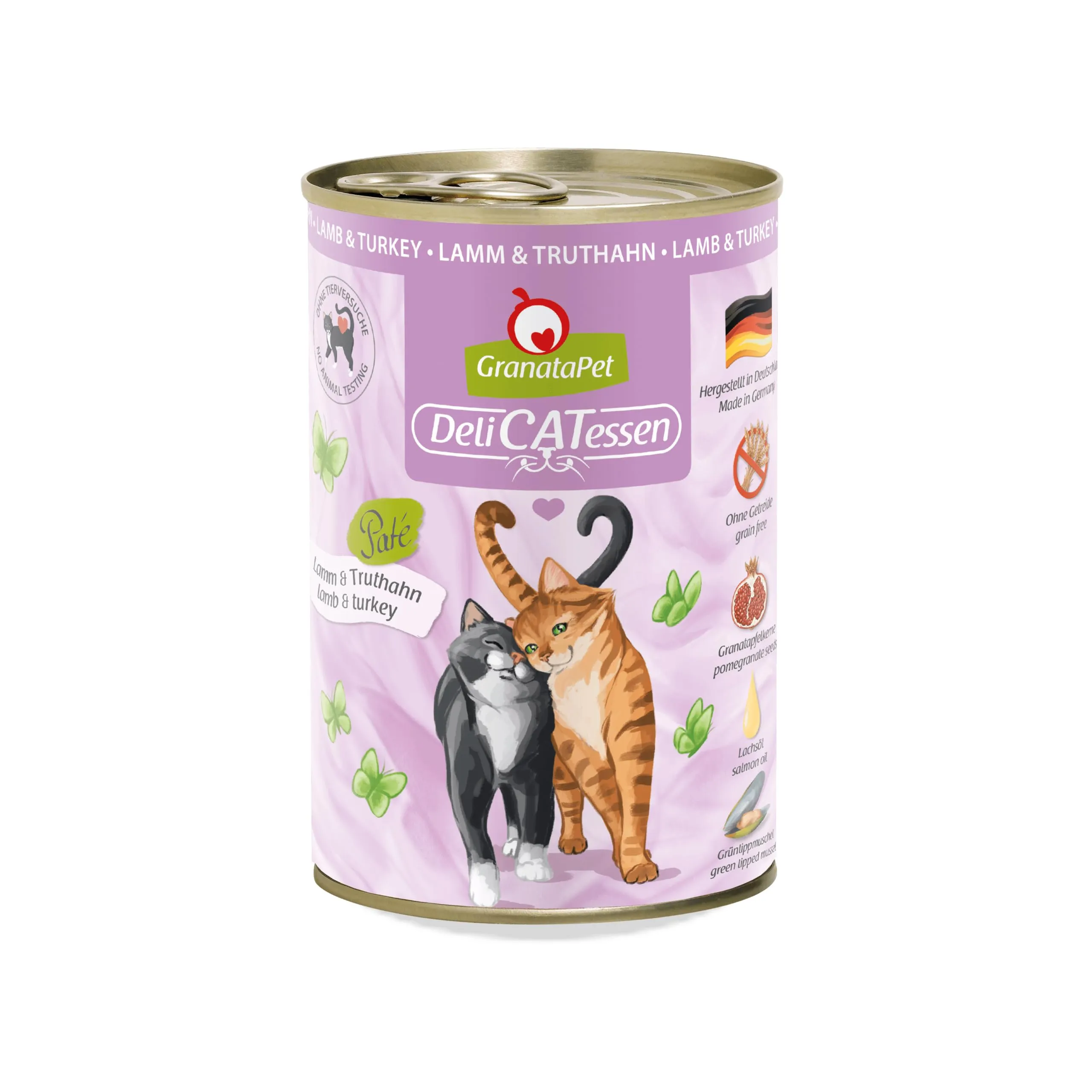 GranataPet DeliCATessen Agnello & Tacchino, 6 x 400g - immagine 1