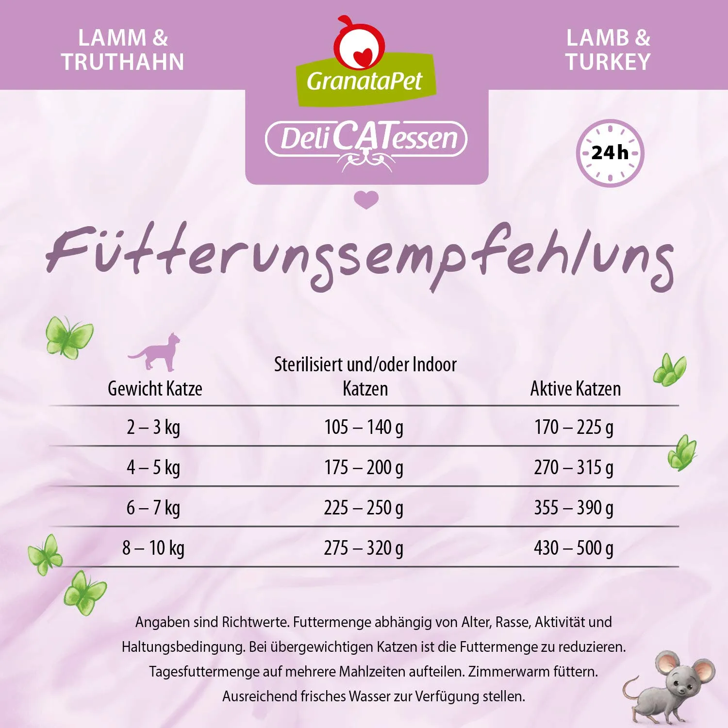 GranataPet DeliCATessen Agnello & Tacchino, 6 x 400g - immagine 5