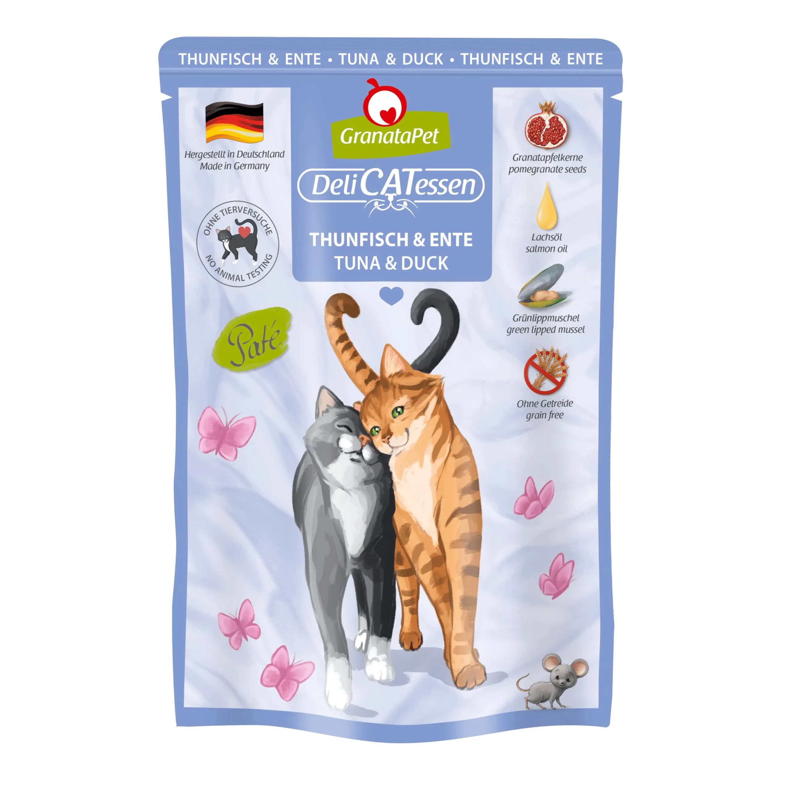 GranataPet DeliCATessen Tonno & Anatra, 6 x 85 g - immagine 1