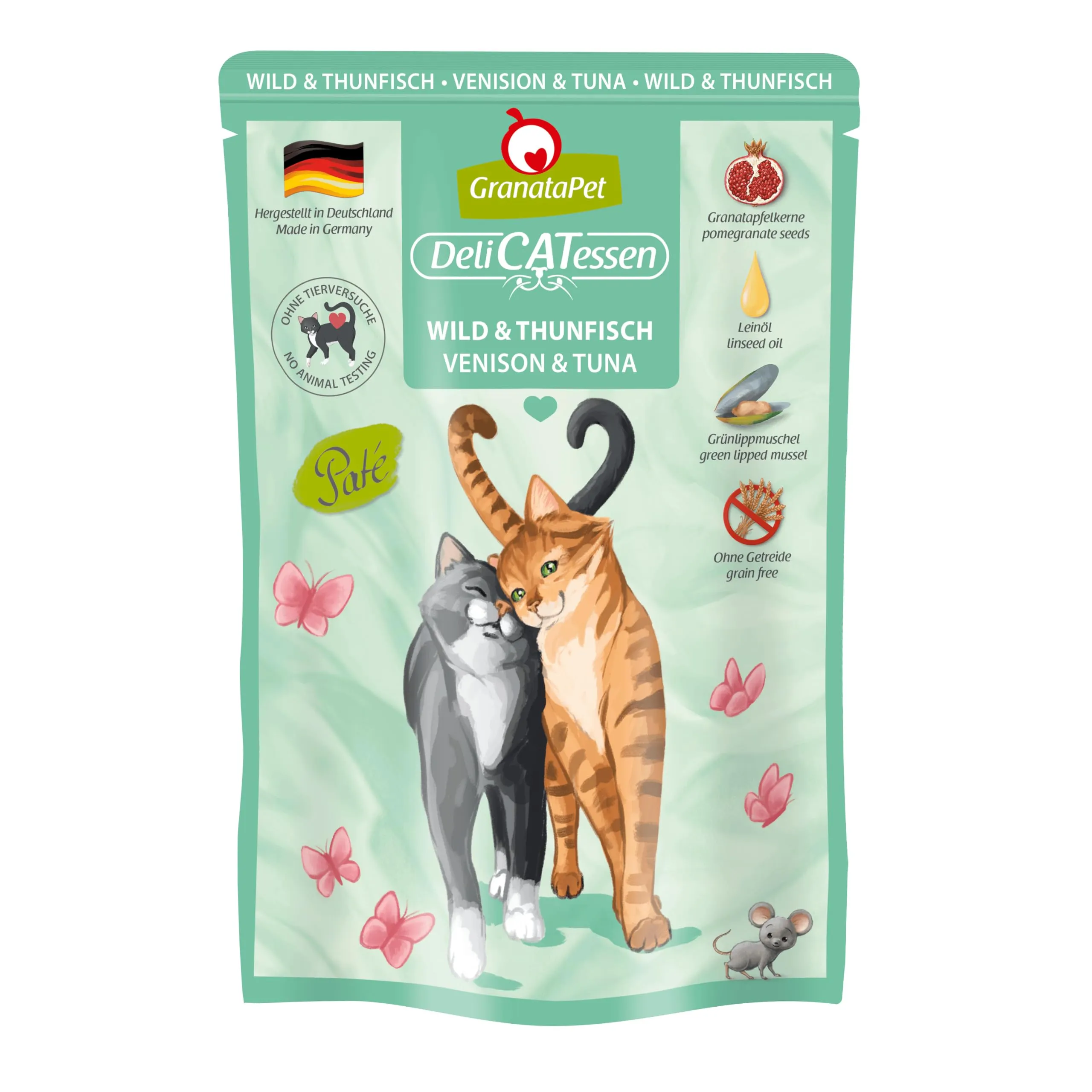 GranataPet DeliCATessen Selvaggina & tonno, 6 x 85g - immagine 1