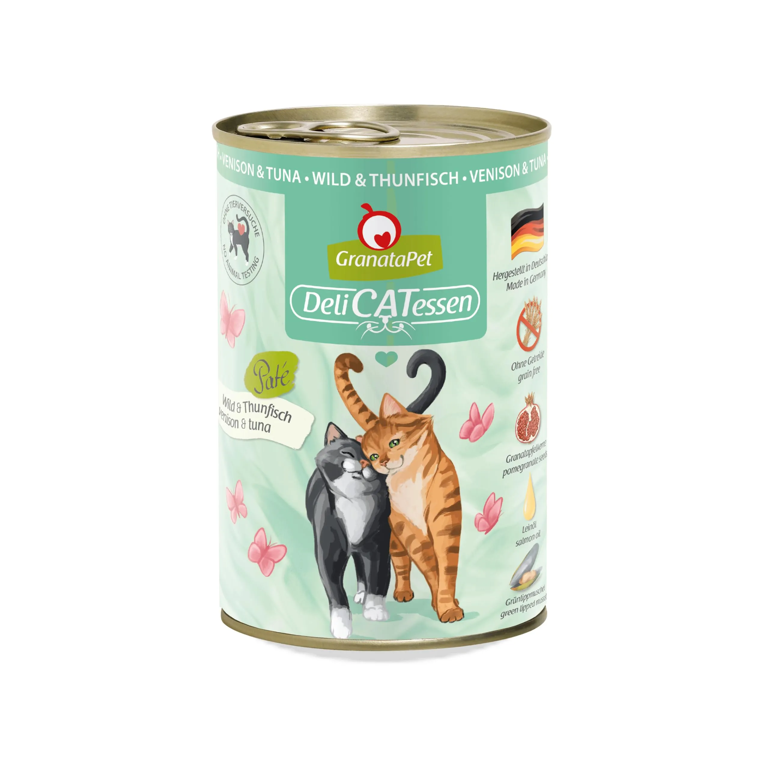GranataPet DeliCATessen Selvaggina & Tonno, 6 x 400g - immagine 1