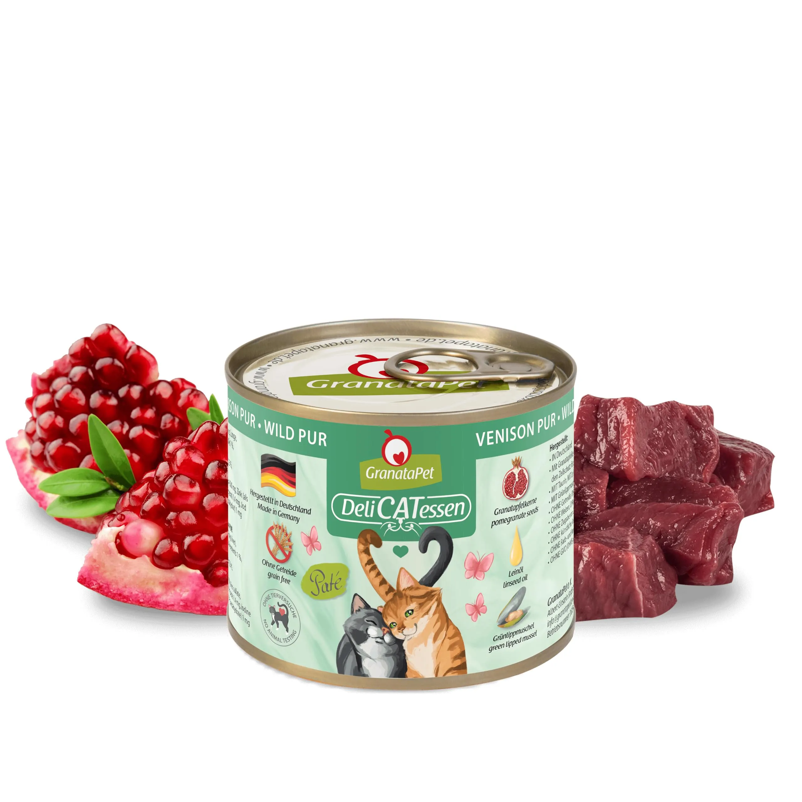 GranataPet DeliCATessen Selvaggina PUR, 6 x 200g - immagine 2