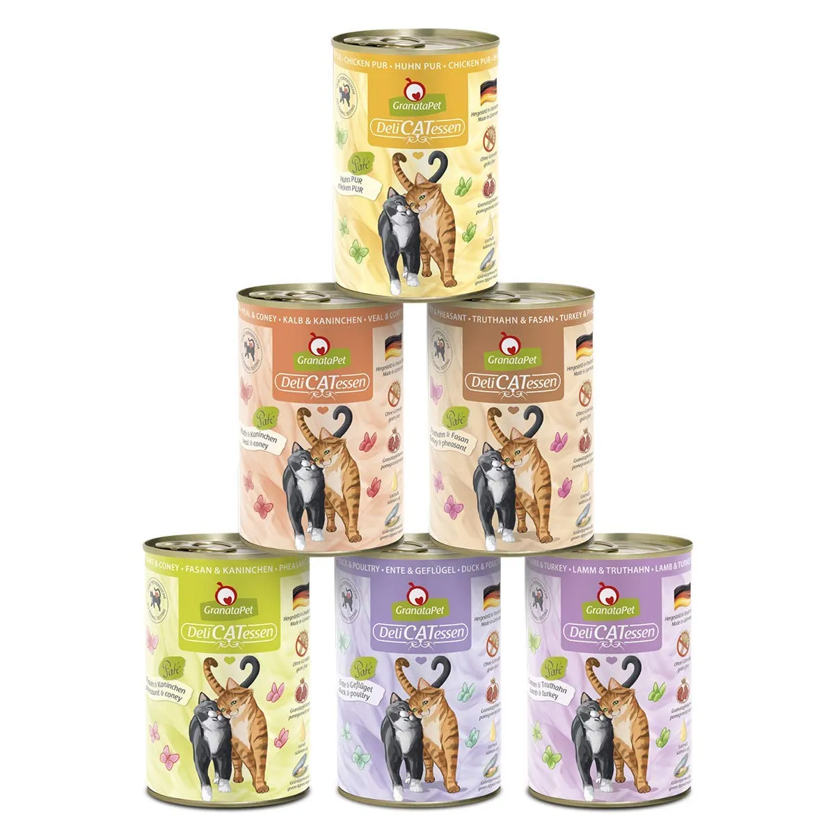 GranataPet DeliCATessen Multipack 3 senza pesce, 6 x 400 g - immagine 1