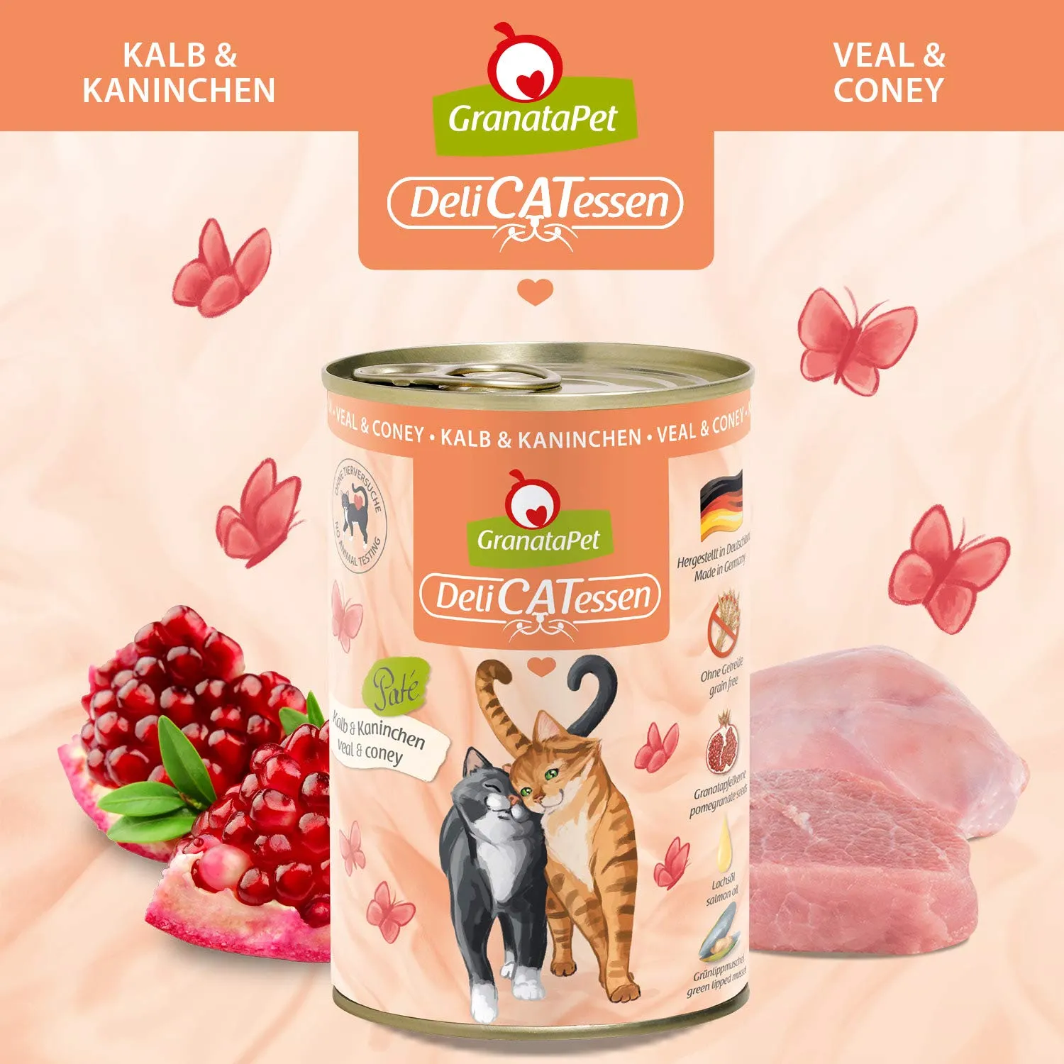 GranataPet DeliCATessen Multipack 3 senza pesce, 6 x 400 g - immagine 3
