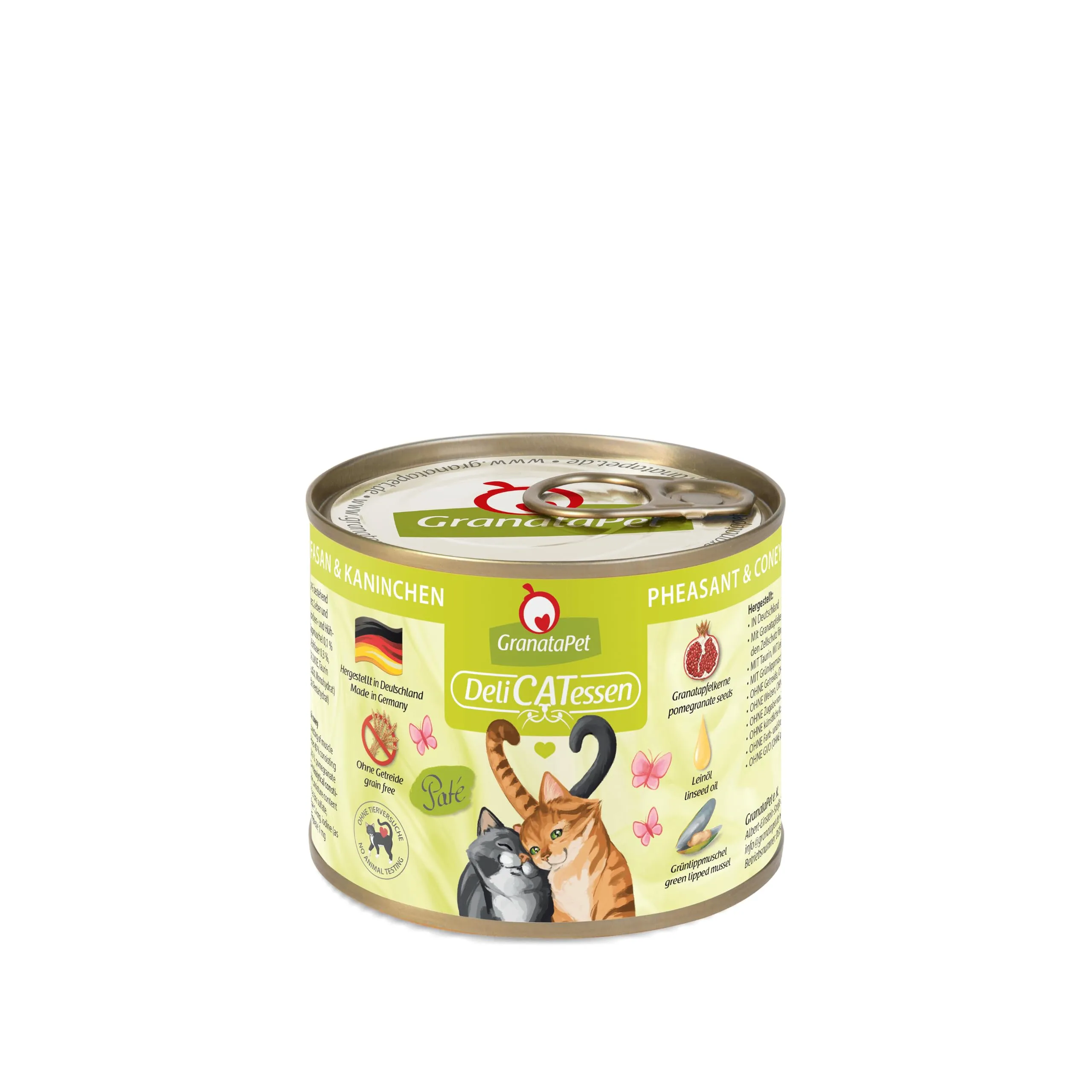 GranataPet DeliCATessen Fagiano & Coniglio, 6 x 200g - immagine 1