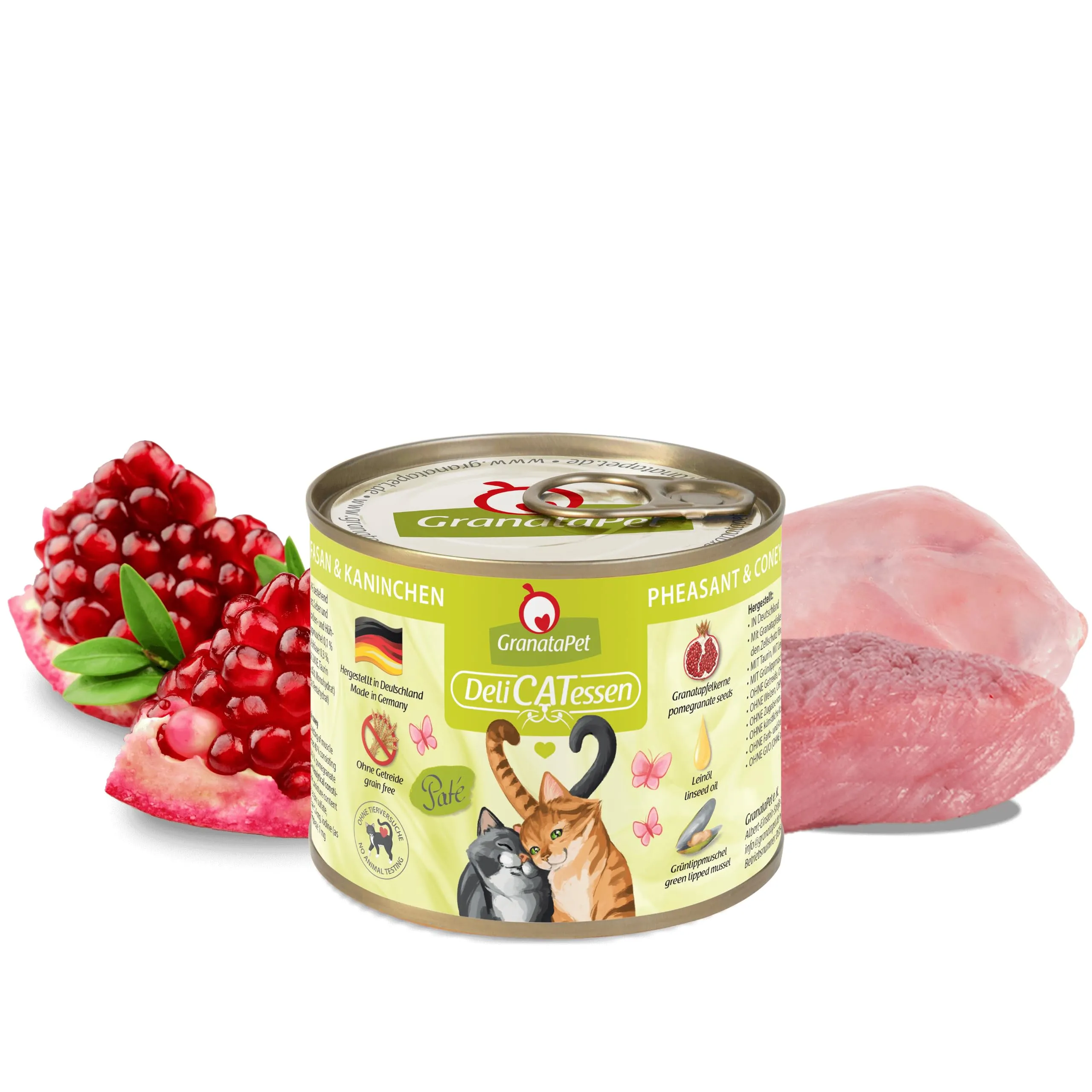 GranataPet DeliCATessen Fagiano & Coniglio, 6 x 200g - immagine 2