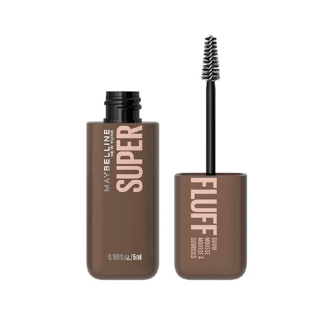 Maybelline Superfluff Mascara Sopracciglia Piene e Soffici Formula in Mousse Colore Medium Brown - immagine 1