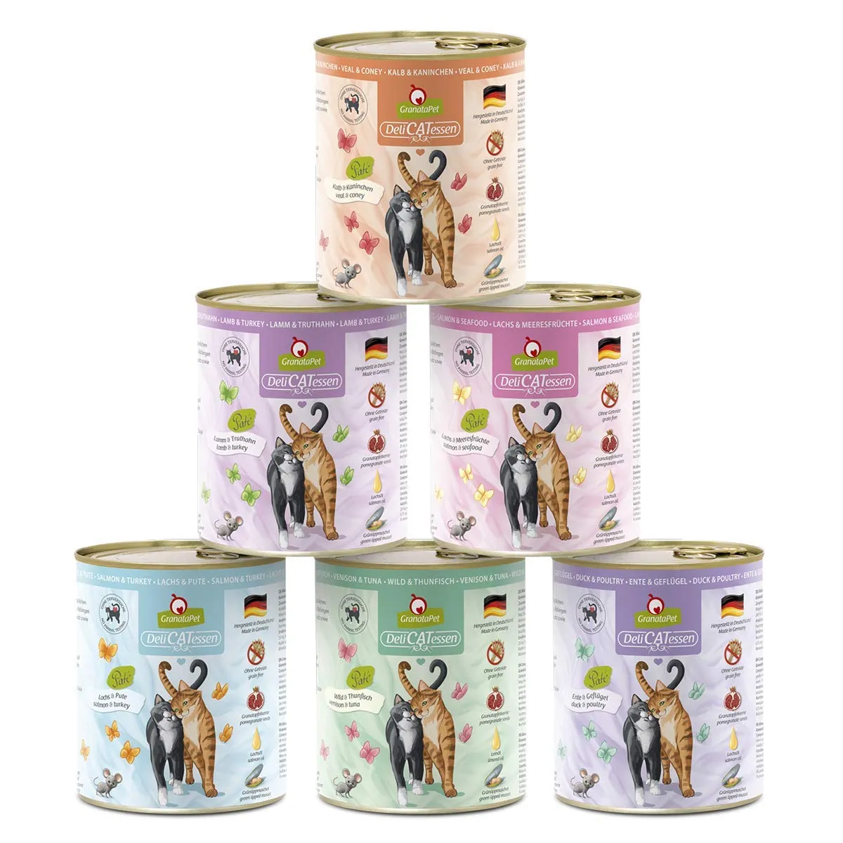 GranataPet DeliCATessen Multipack 1, 6 x 800 g - immagine 1