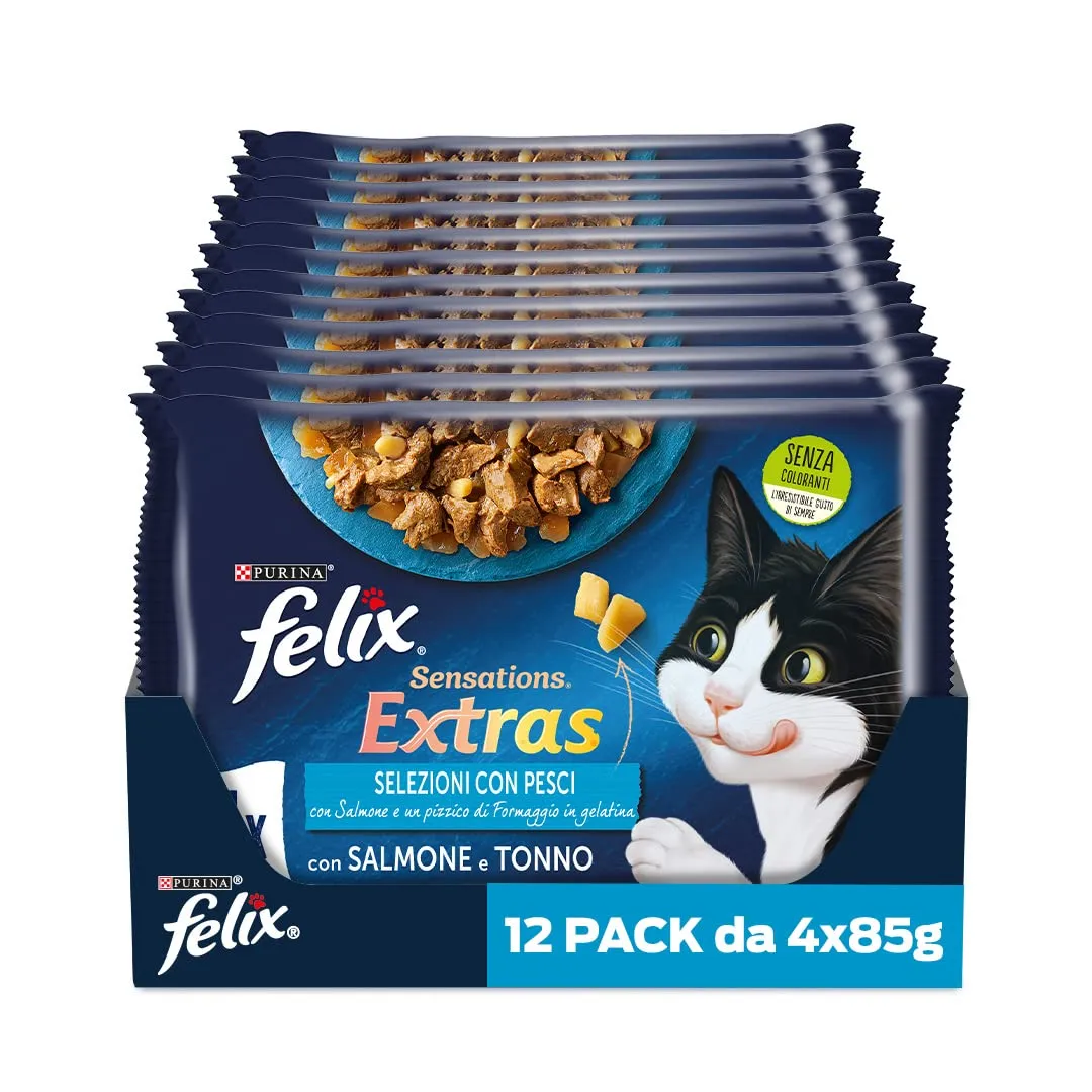FELIX Sensations Extras Selezioni con pesci (Salmone/Tonno con Formaggio) - immagine 1