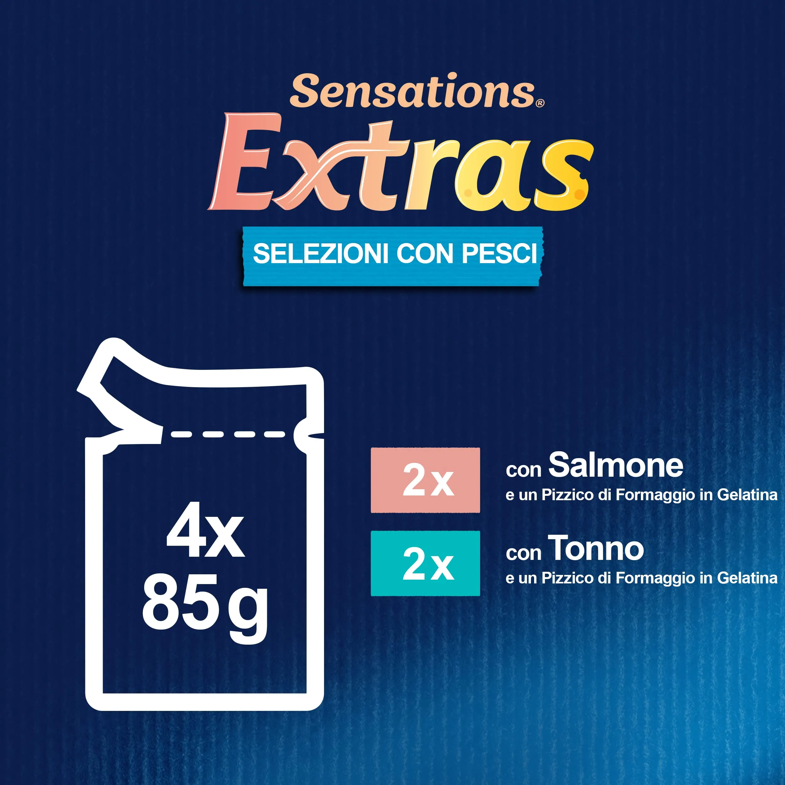 FELIX Sensations Extras Selezioni con pesci (Salmone/Tonno con Formaggio) - immagine 4