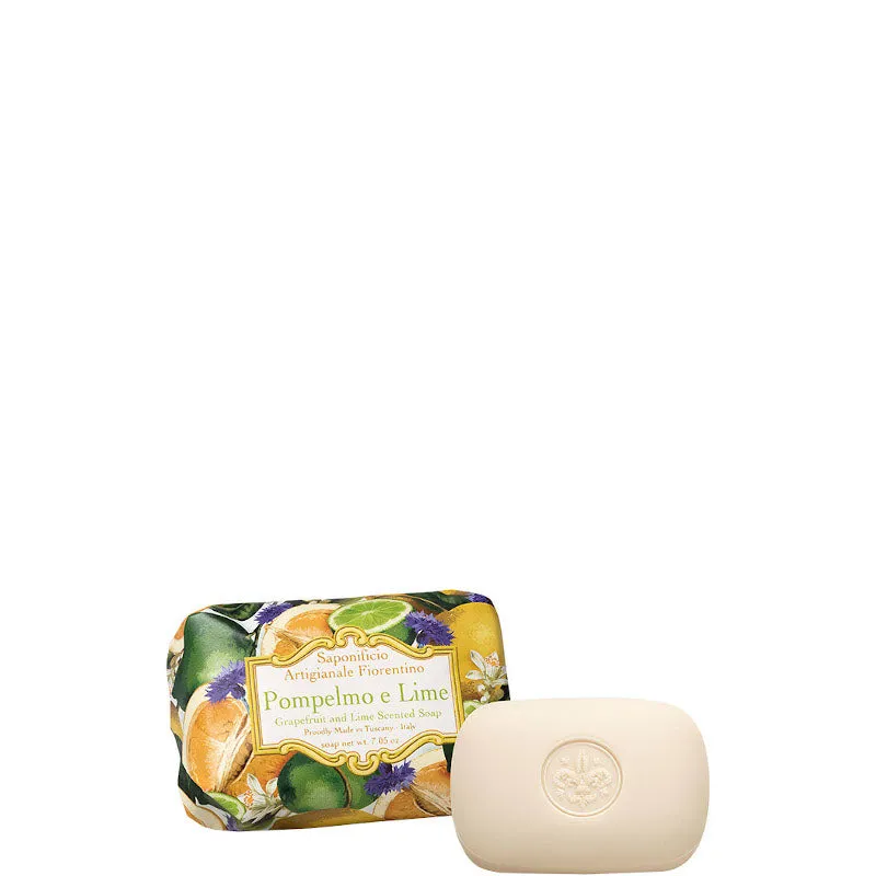 Saponificio Artigianale Fiorentino Pompelmo e Lime 200 gr - 200 gr - immagine 1