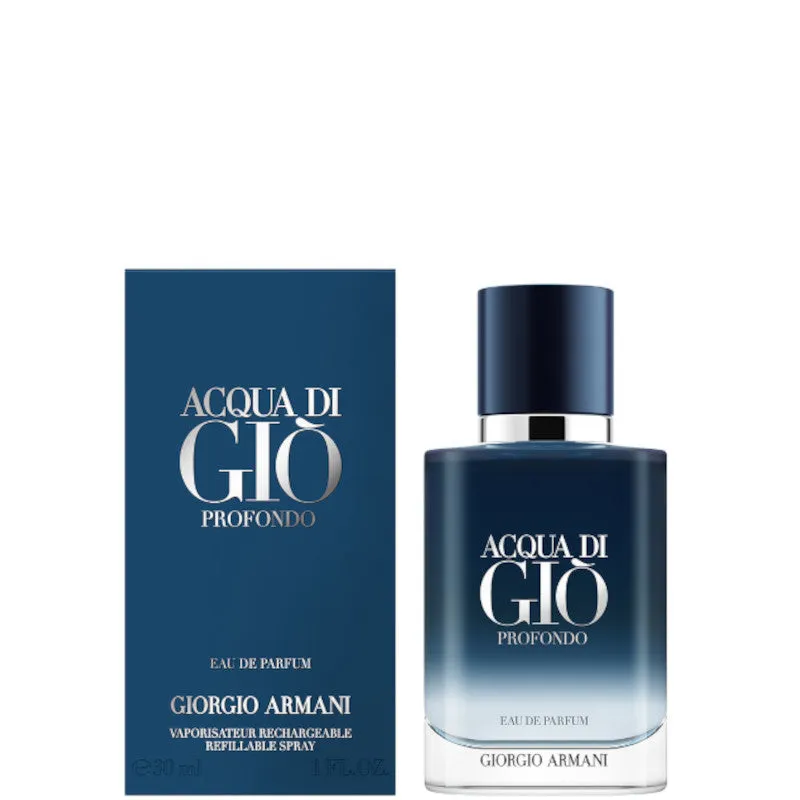 Armani Acqua Di Gio' Pour Homme Profondo Eau de Parfum - 30 ML Ricaricabile - immagine 1