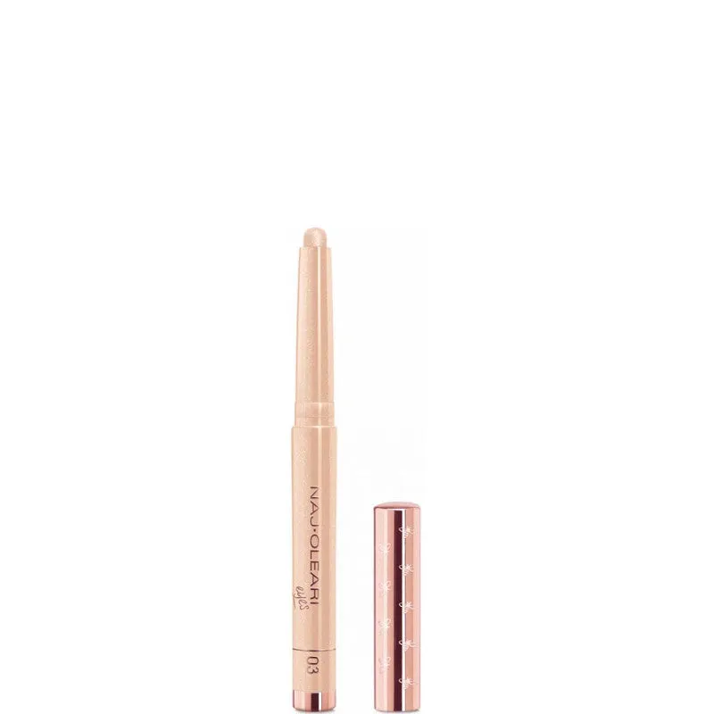 Naj-Oleari Absolute Stay Eyeshadow - Ombretto Lunga Tenuta - N. 03 Oro Perlato - immagine 1