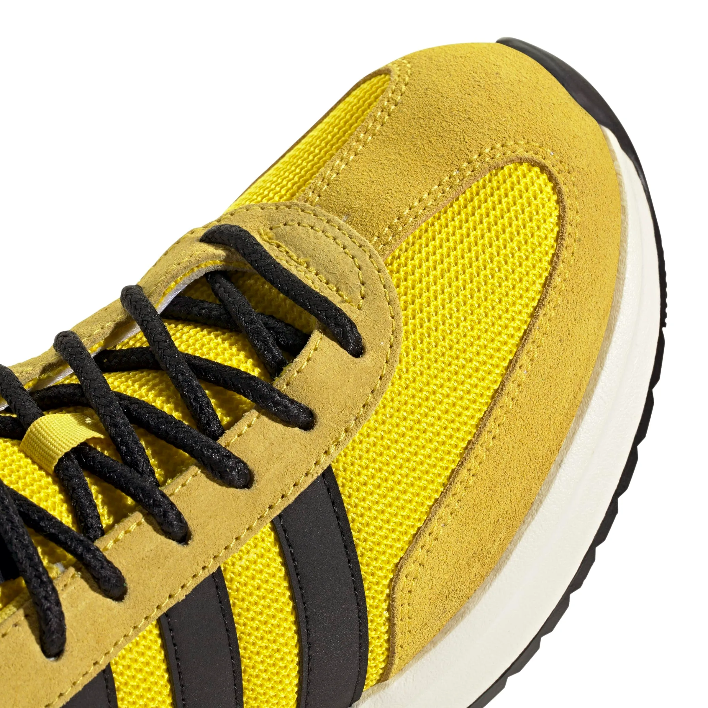 Adidas Uomo Run 70S 2.0 Shoes, Yellow/Core Black/off White, 46 2/3 EU - immagine 4