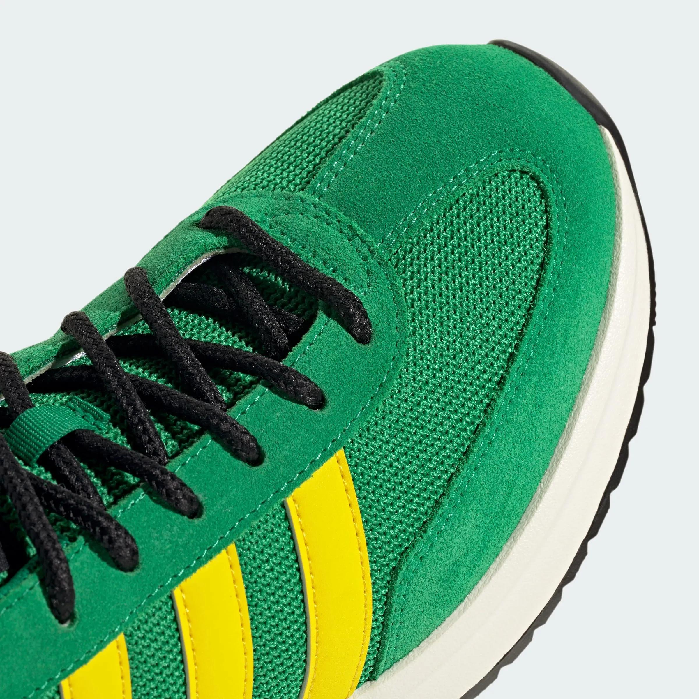 adidas Uomo Run 70S 2.0 Shoes, Green/Yellow/off White, 46 2/3 EU - immagine 6