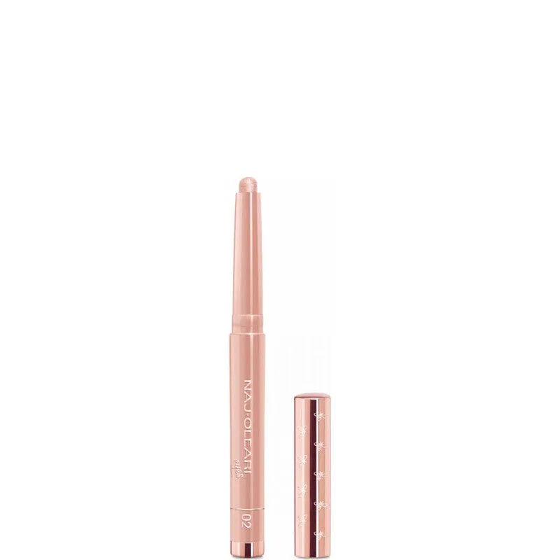 Naj-Oleari Absolute Stay Eyeshadow - Ombretto Lunga Tenuta - N. 02 Rosa Metallico - immagine 1