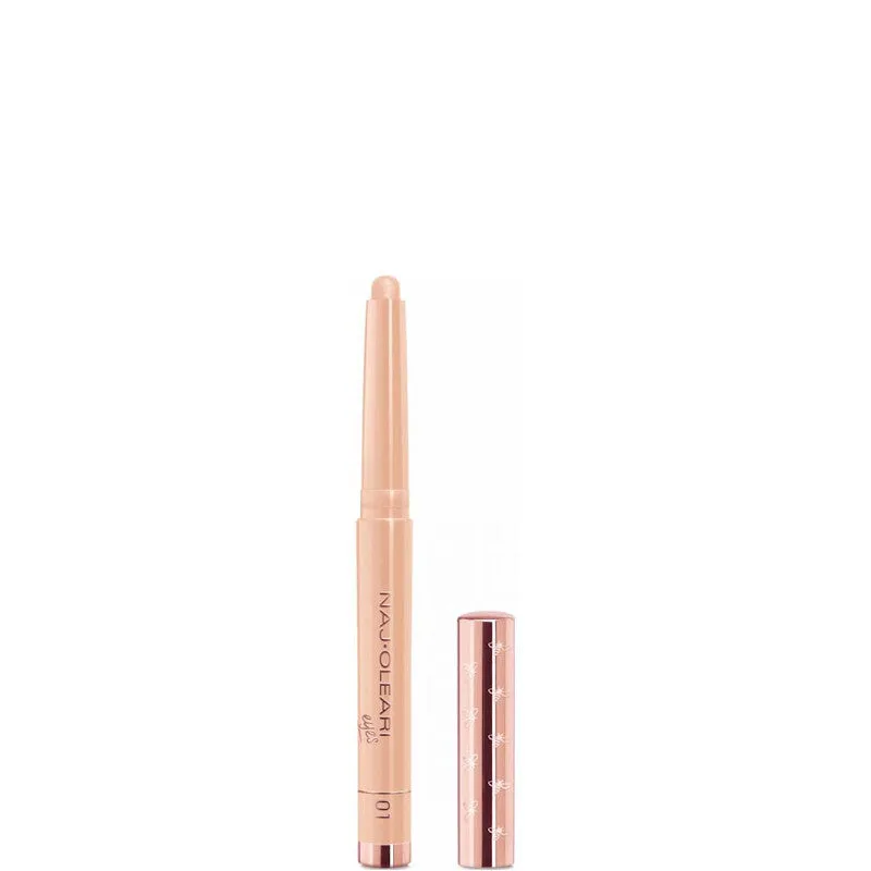Naj-Oleari Absolute Stay Eyeshadow - Ombretto Lunga Tenuta - N. 01 Avorio Rosa - immagine 1