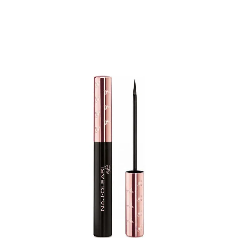 Naj-Oleari Impeccable Eyeliner - Eyeliner Applicatore Pennellino - N. 01 Nero Vinile - immagine 1