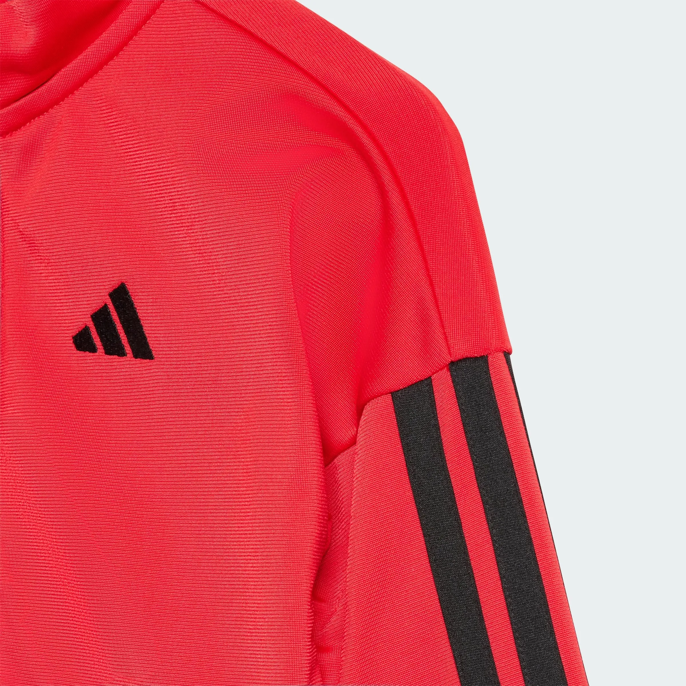 adidas Unisex - Bimbi 0-24 Essentials Climacool Track Suit, Pure Ruby/Black, 6-9 Months - immagine 2