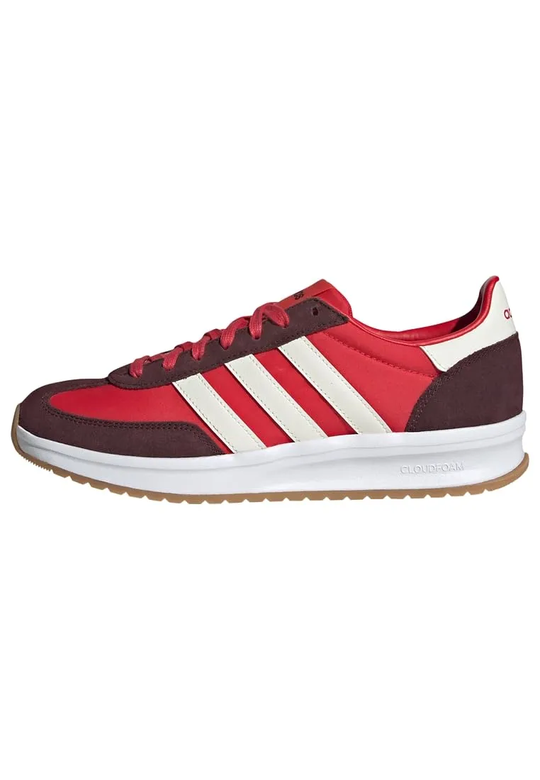 adidas Uomo Run 70S 2.0 Shoes, Pure Ruby/Core White/Aurora Ruby, 44 2/3 EU - immagine 1