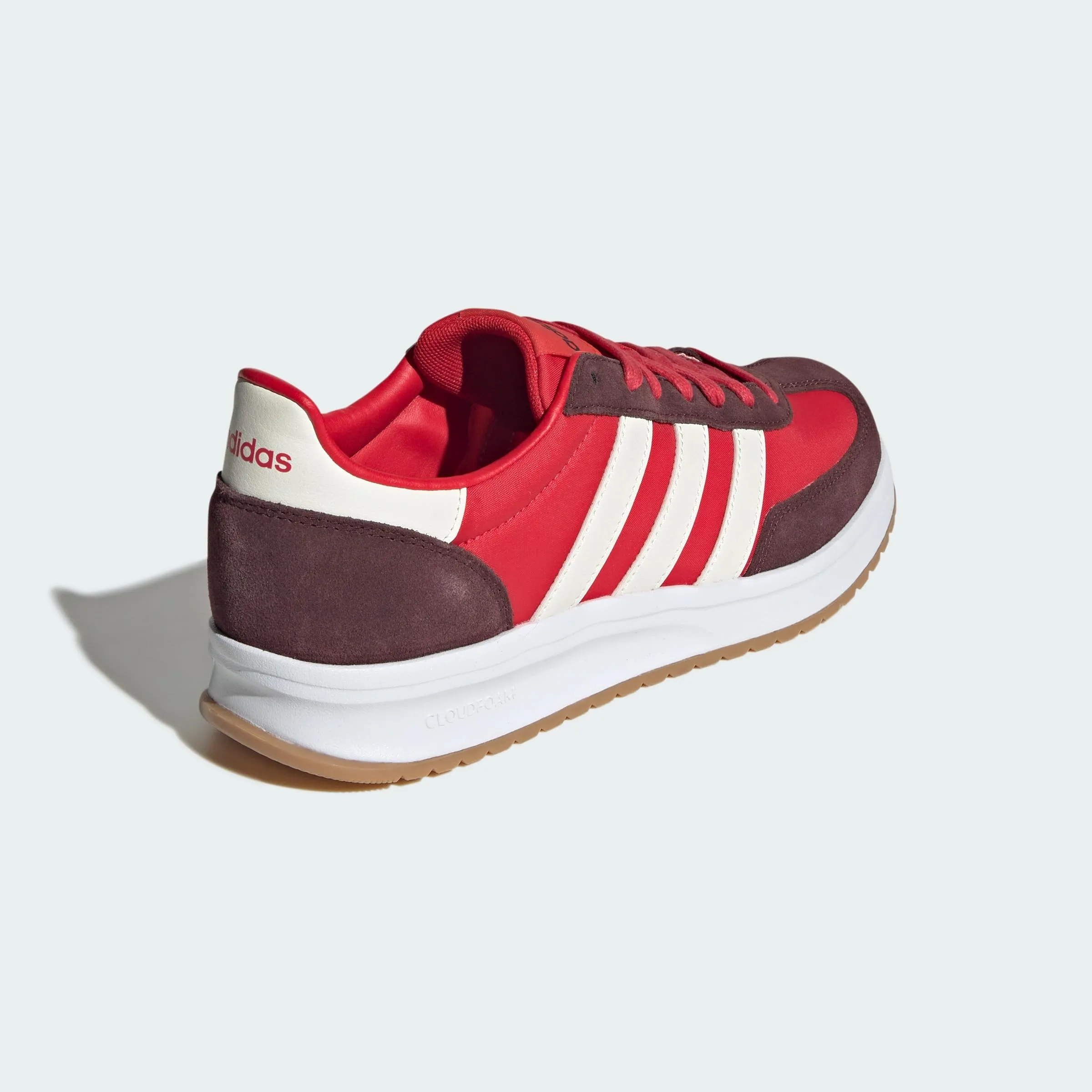 adidas Uomo Run 70S 2.0 Shoes, Pure Ruby/Core White/Aurora Ruby, 44 2/3 EU - immagine 9