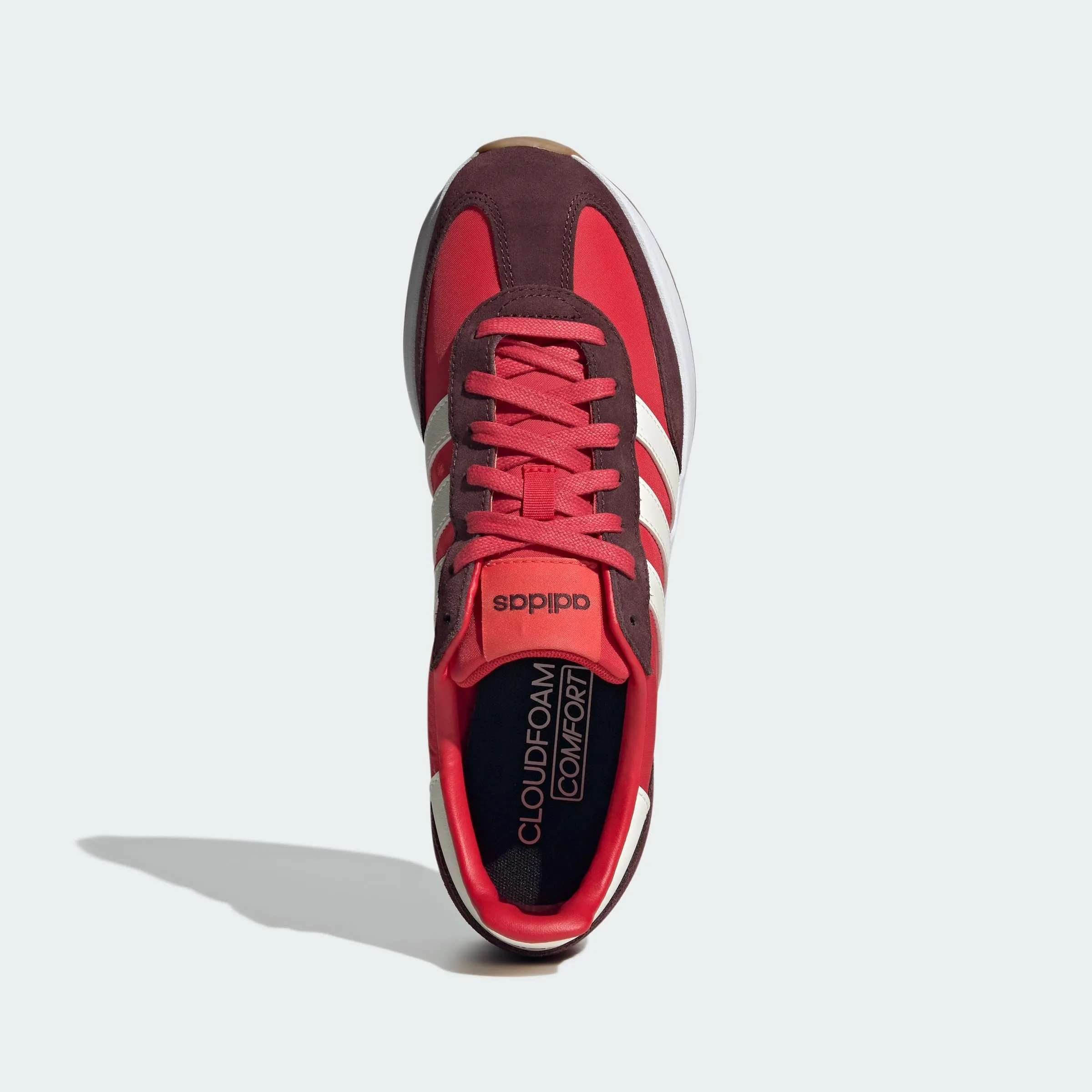 adidas Uomo Run 70S 2.0 Shoes, Pure Ruby/Core White/Aurora Ruby, 40 EU - immagine 6