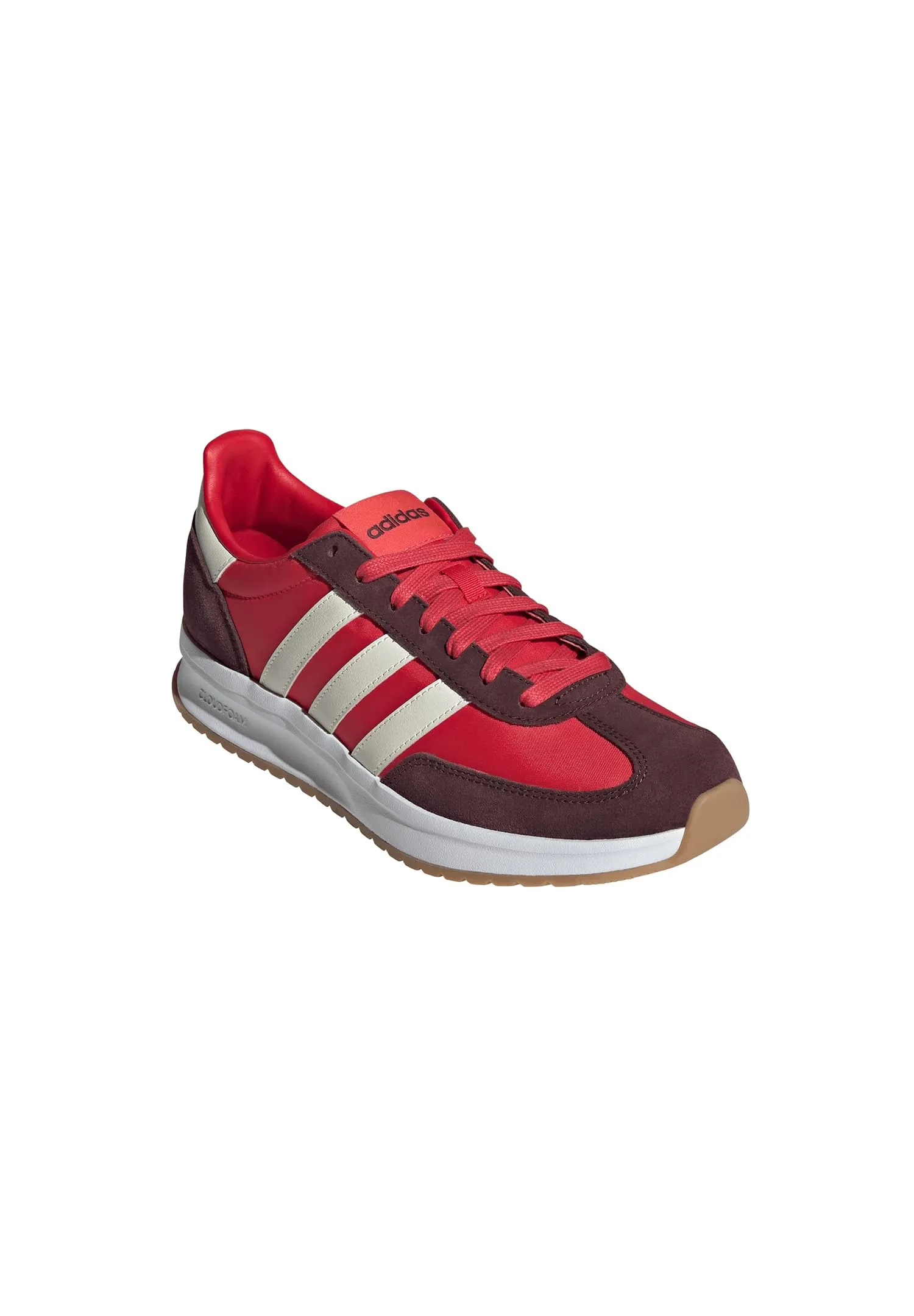 adidas Uomo Run 70S 2.0 Shoes, Pure Ruby/Core White/Aurora Ruby, 42 EU - immagine 4