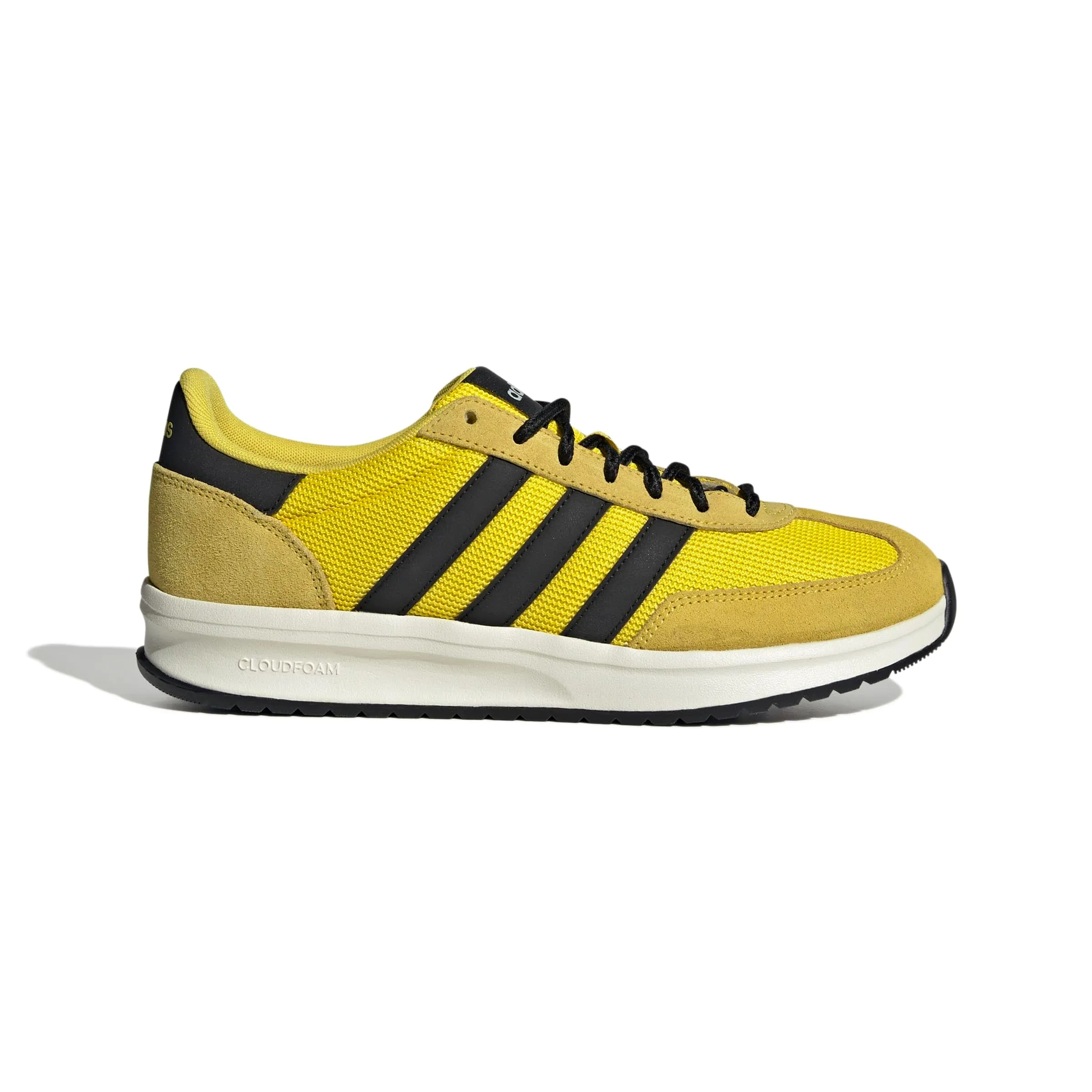 Adidas Uomo Run 70S 2.0 Shoes, Yellow/Core Black/off White, 43 1/3 EU - immagine 2