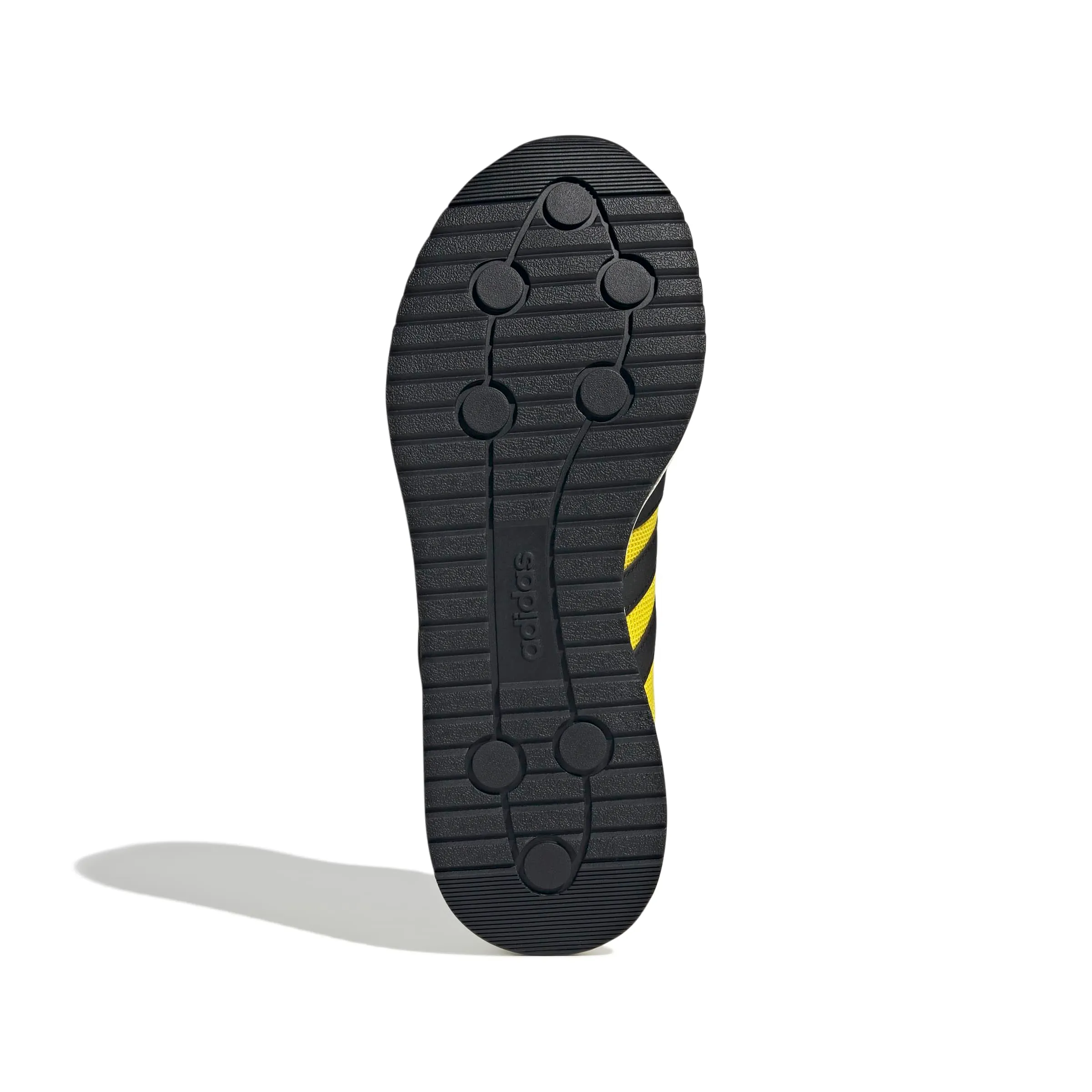 Adidas Uomo Run 70S 2.0 Shoes, Yellow/Core Black/off White, 43 1/3 EU - immagine 7