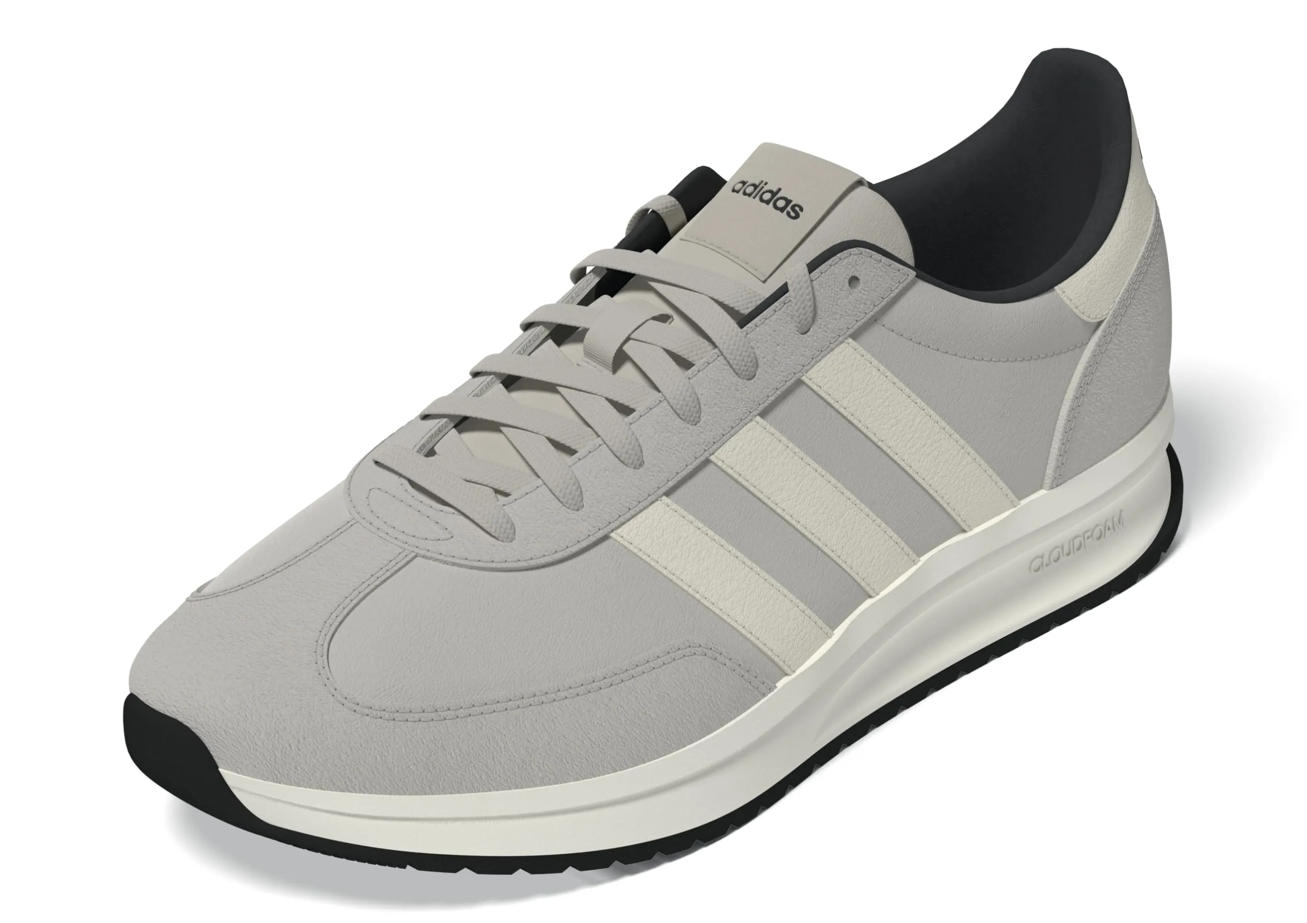 Adidas Uomo Run 70S 2.0 Shoes, Wonder Alumina/off White/Alumina, 45 1/3 EU - immagine 9