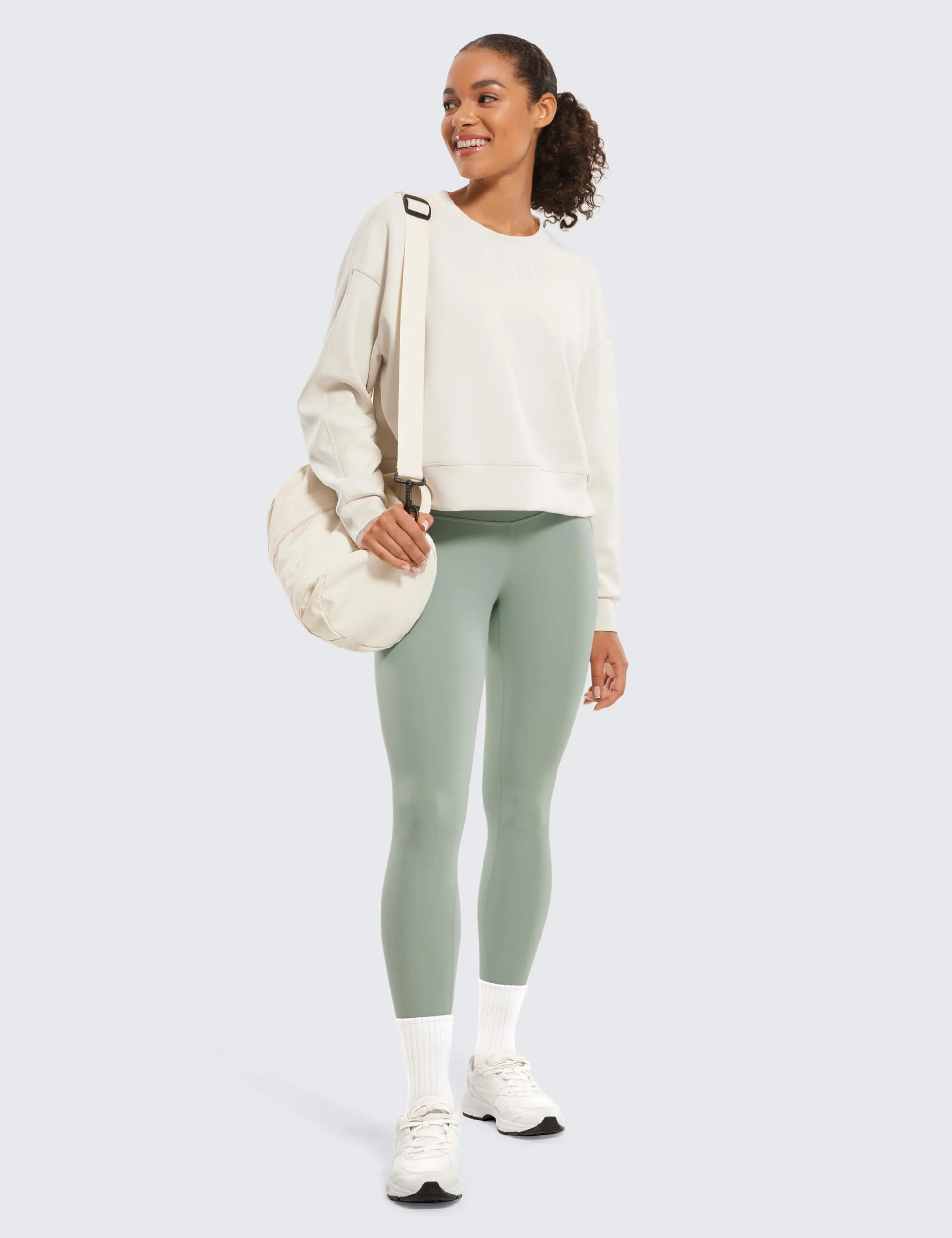 CRZ YOGA Butterluxe Leggings 64cm Palma-Verde 40 - immagine 3
