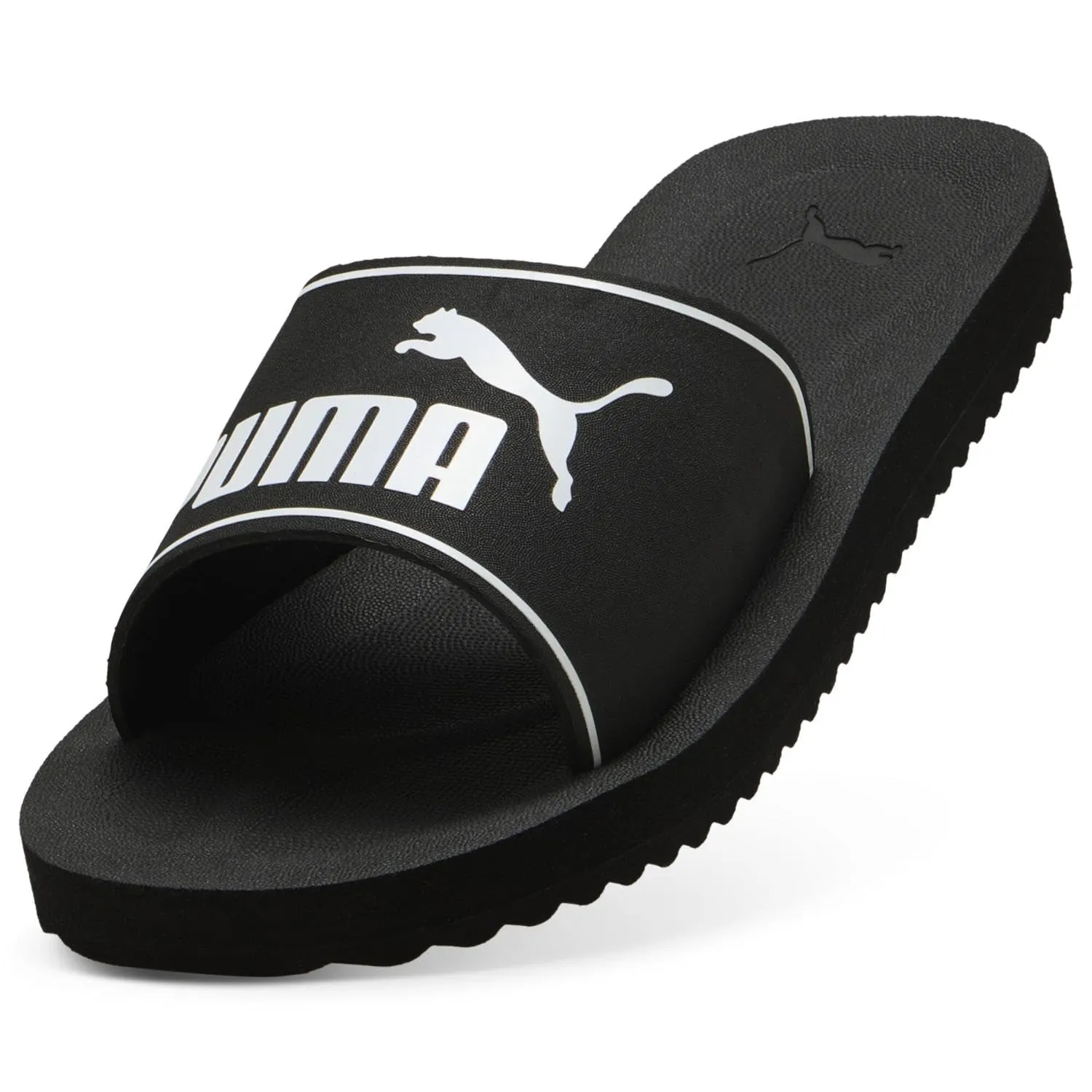 Puma Unisex Purecat 2.0 Sandalo Scivolante, Puma Nero Puma Bianco, 44/46 EU - immagine 4