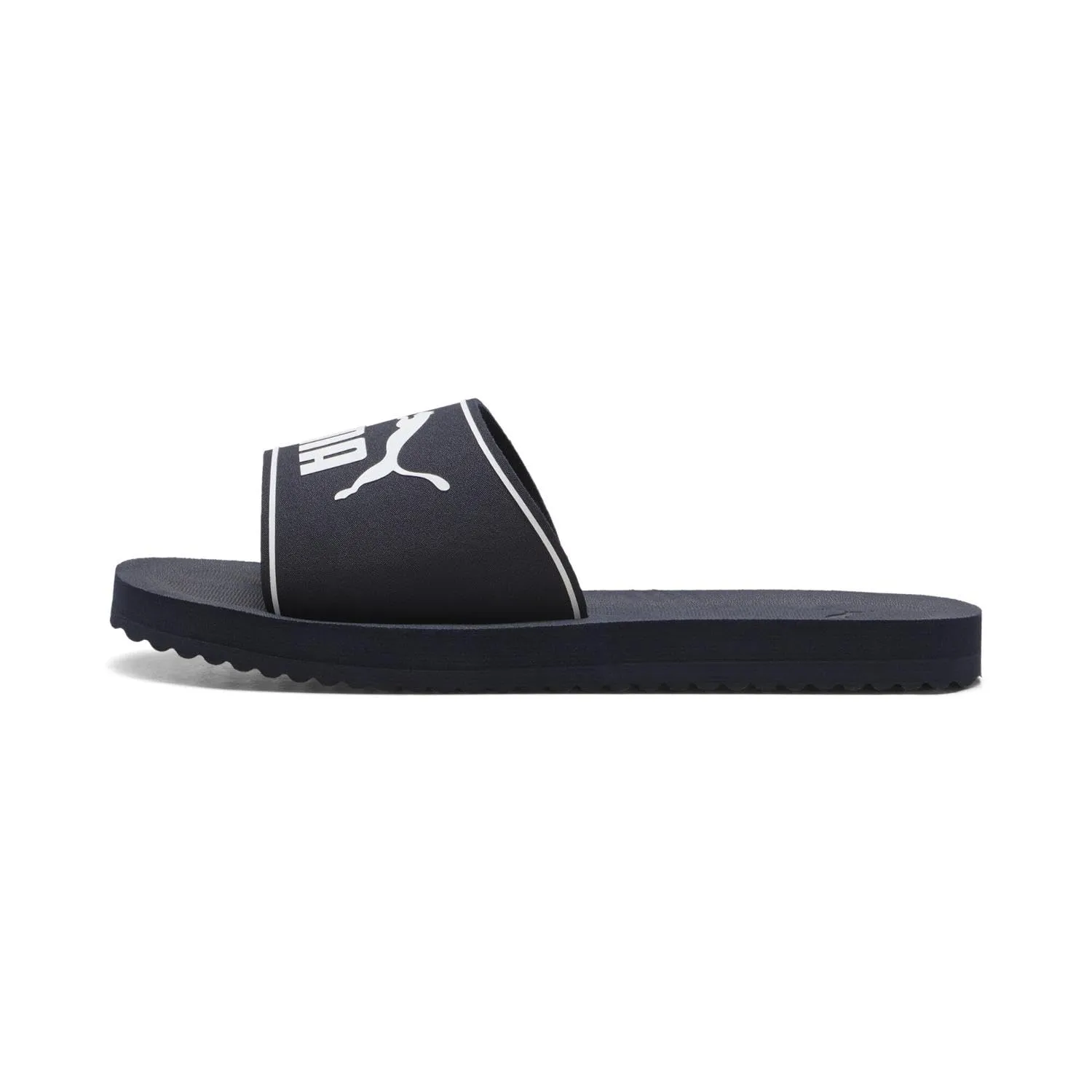 Puma Sandali Unisex Purecat 2.0 Slide, New Navy Puma Bianco, 37 EU - immagine 6