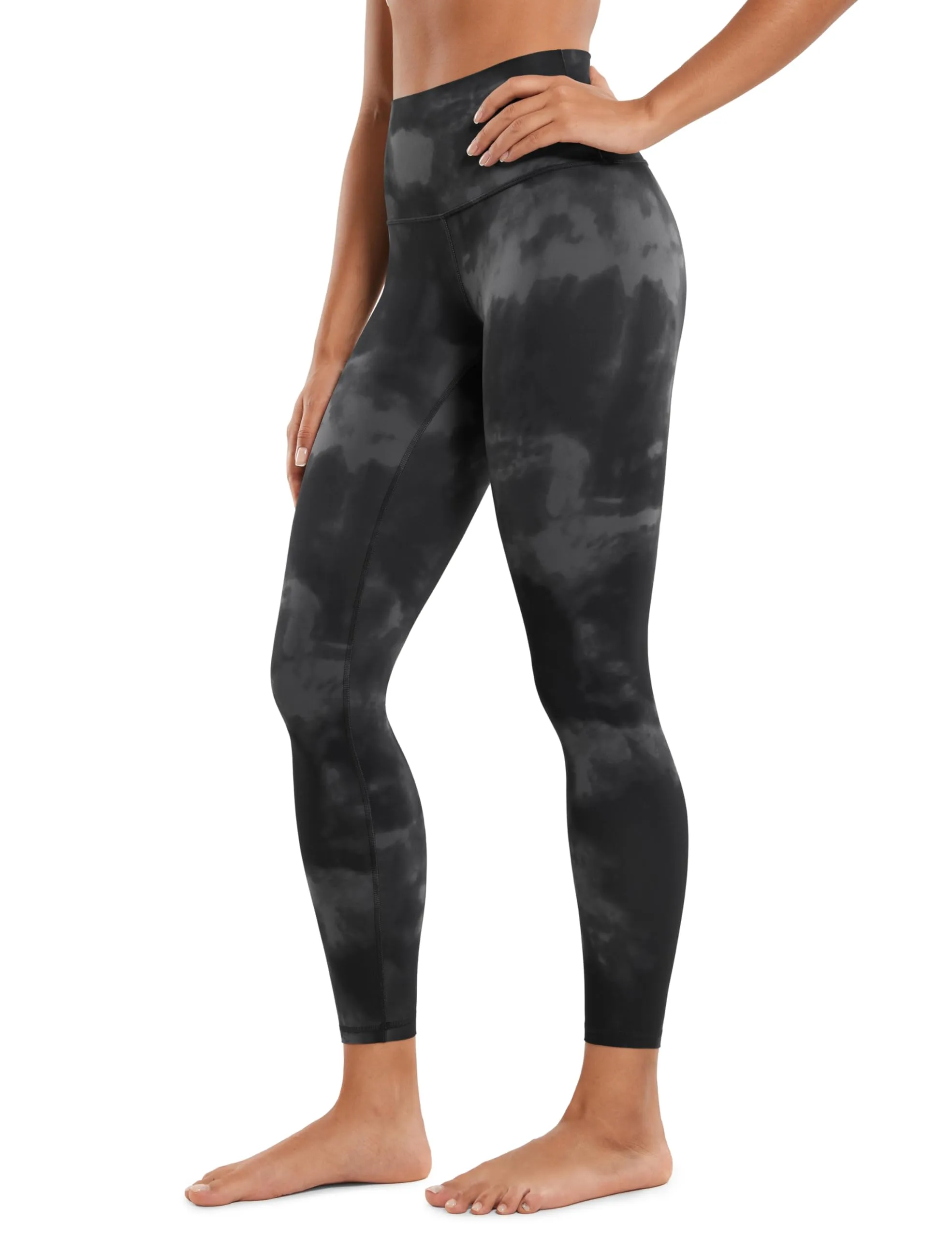 CRZ YOGA Butterluxe Leggings 64cm Grigi Tie Dye 40 - immagine 1
