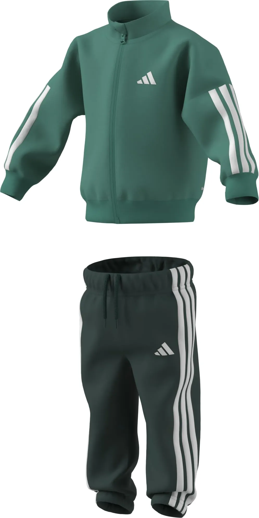 adidas Mixte bébé ESSENTIALS CLIMACOOL TRACKSUIT, pure teal/white, 2-3 Years - immagine 3