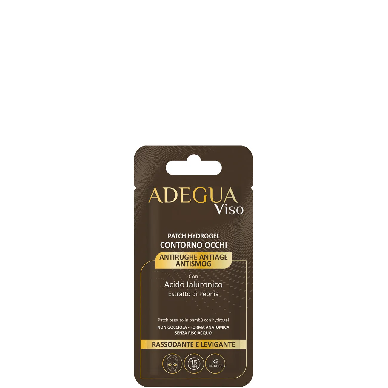 Adegua Adegua Patch Hydrogel Contorno Occhi con Acido Ialuronico - 2 PATCHES - immagine 1