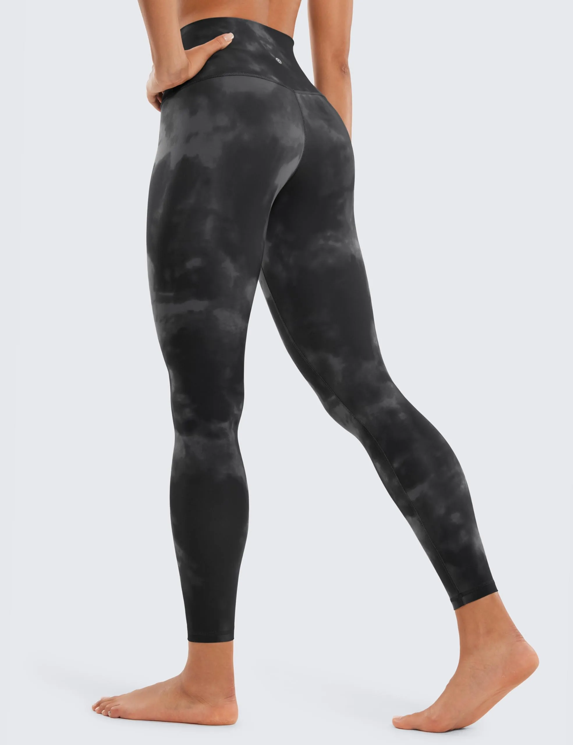 CRZ YOGA Butterluxe Leggings 64cm Grigi Tie Dye 42 - immagine 2