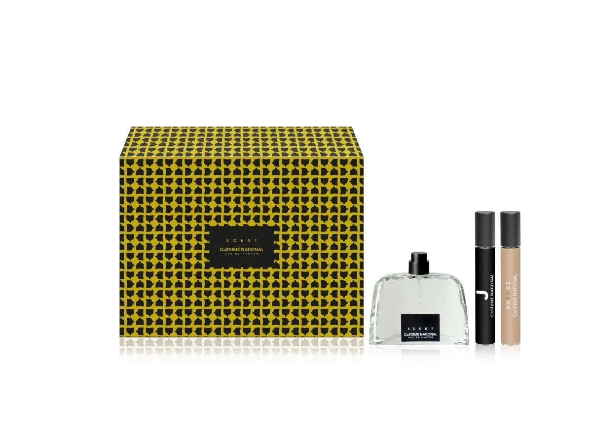 Costume National Scent Eau de Parfum 100ml + J 7.5ml + So Nude 7.5ml Cofanetto - immagine 1