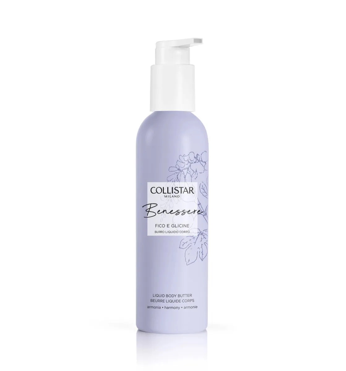 Collistar Benessere Fico e Glicine Burro Liquido Corpo 200ml - immagine 1