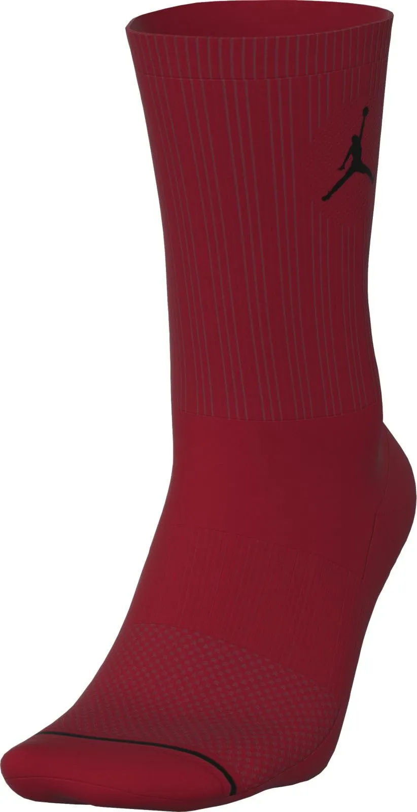 Nike Calzini unisex U J EVERYDAY CUSH POLY CREW 3PR - 144 CALZINI, ROSSO DA PALESTRA (NERO)/NERO(ROSSO GYM)/BIANCO (GYM, L - immagine 1