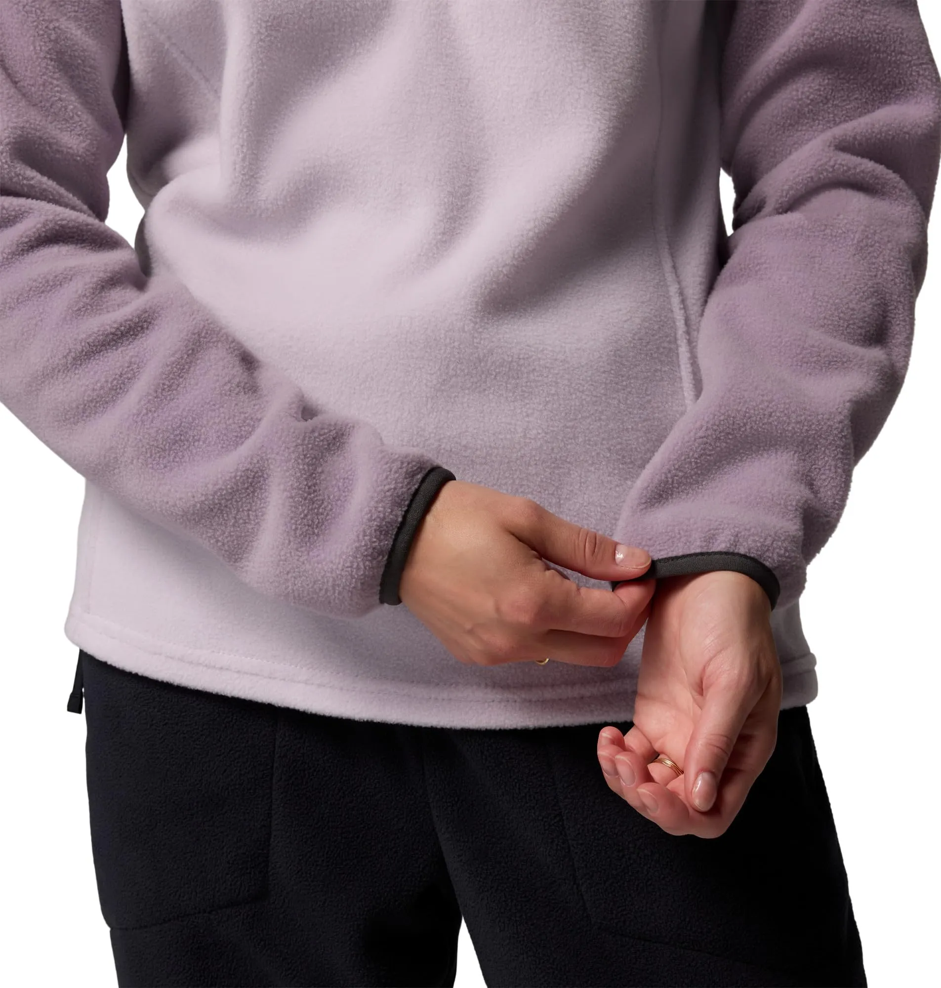 Columbia Benton Springs 1/2 Snap Pull Over 2, Pull Over in pile Donna, Perla Di Lavanda, Viola Scisto, Squalo, L - immagine 6