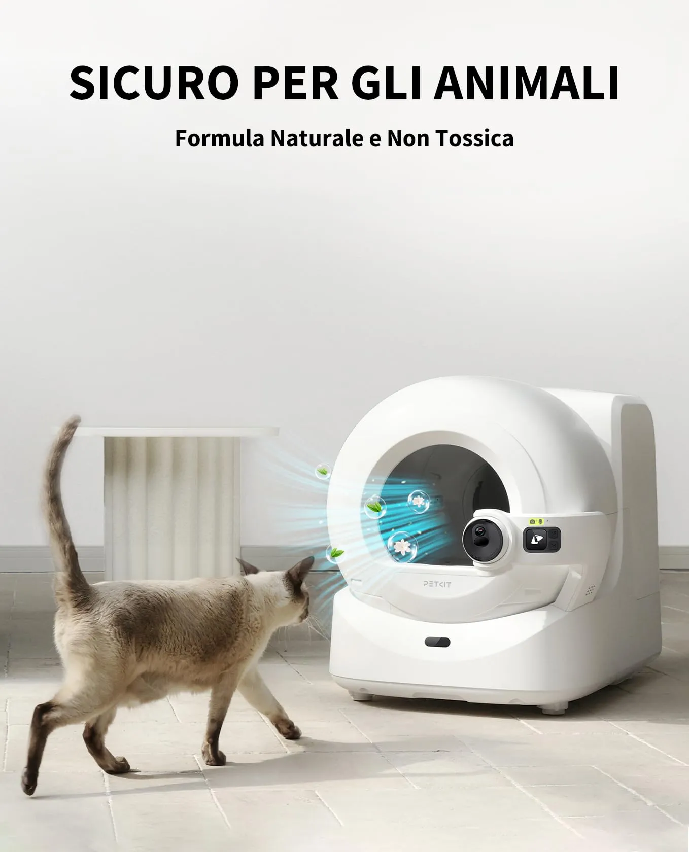 PETKIT N60 Deodorante per Purobot Ultra e Purobot Max PRO 2 Toilette per Gatti Autopulente, Fragranza a Lunga Durata, Alta Sicurezza, Non Irritante, Uso Duraturo (Confezione da 3) - immagine 6