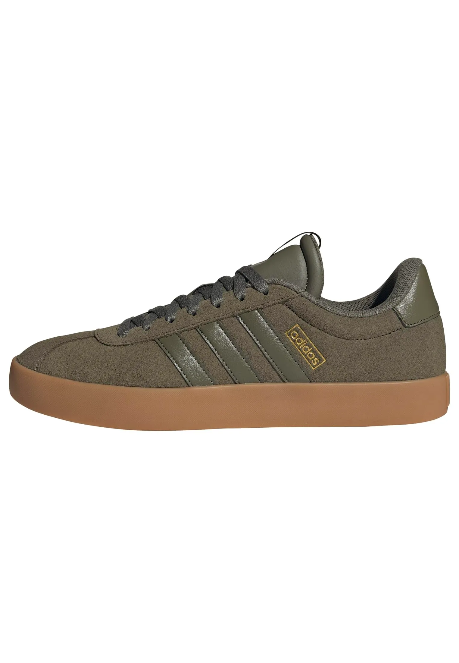Adidas Uomo VL Court 3.0 Shoes, Olive Strata/Olive Strata/Gold Met., 39 1/3 EU - immagine 1