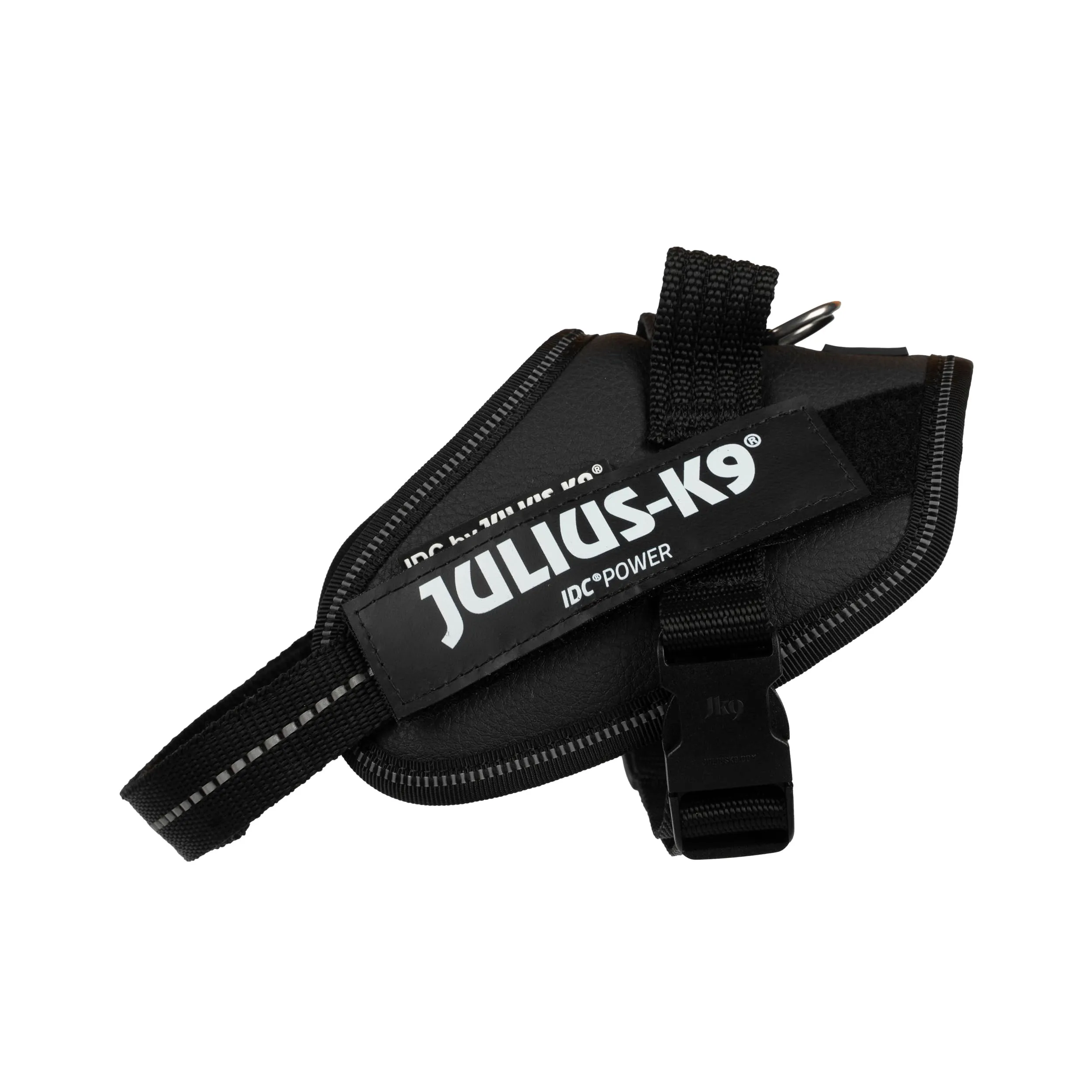 Pettorina IDC Power, Taglia: Mini-Mini/XS, Nero - finta pelle - immagine 4