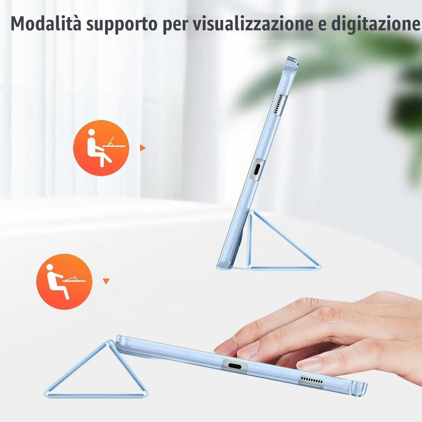 FINTIE Cover per Samsung Galaxy Tab S6 Lite 10.4 Pollici 2024/2022/2020 - immagine 4