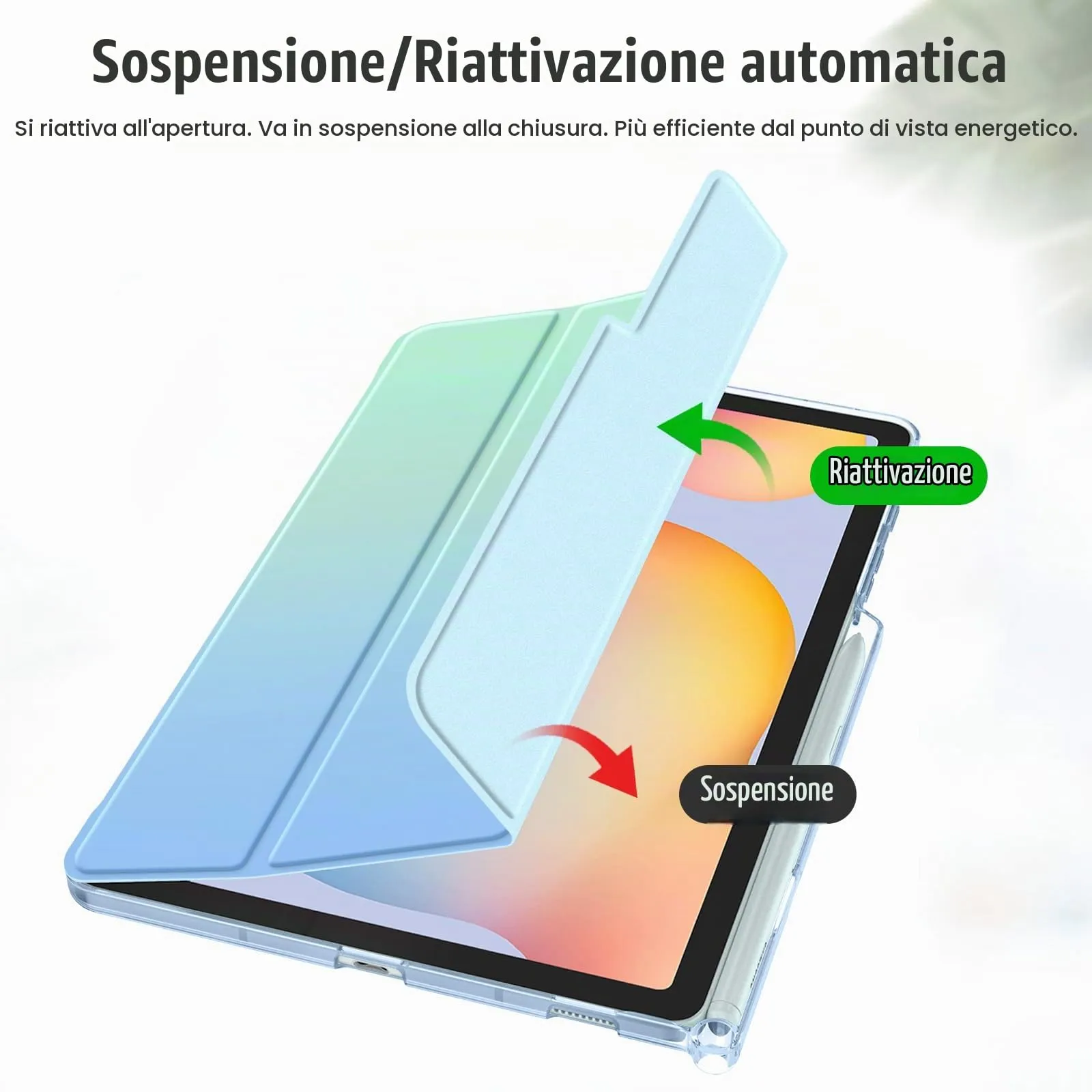 FINTIE Cover per Samsung Galaxy Tab S6 Lite 10.4 Pollici 2024/2022/2020 - immagine 6