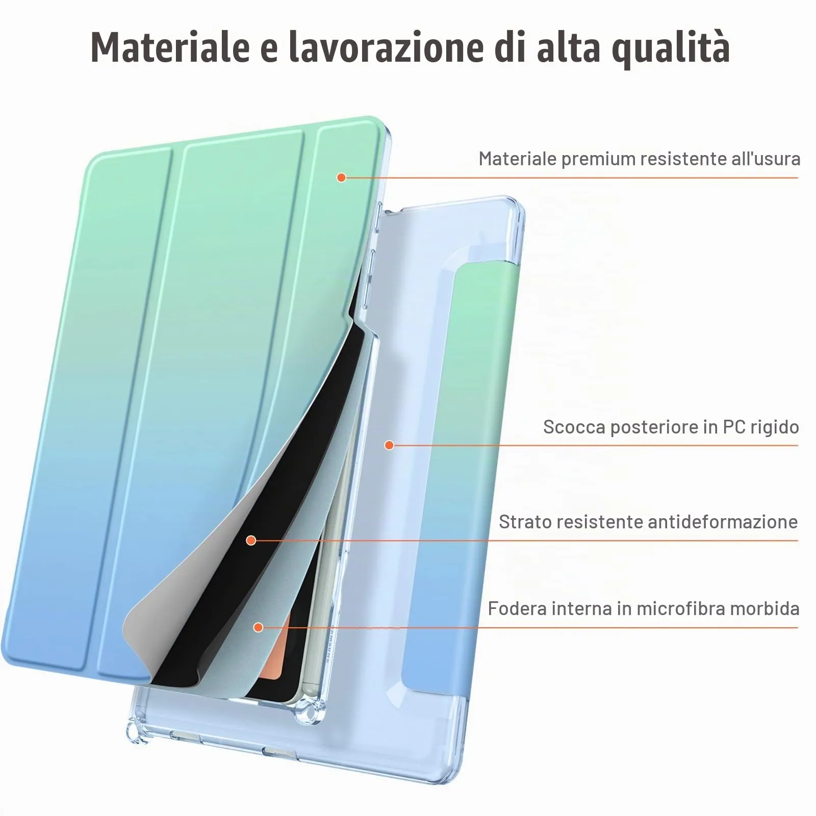 FINTIE Cover per Samsung Galaxy Tab S6 Lite 10.4 Pollici 2024/2022/2020 - immagine 8