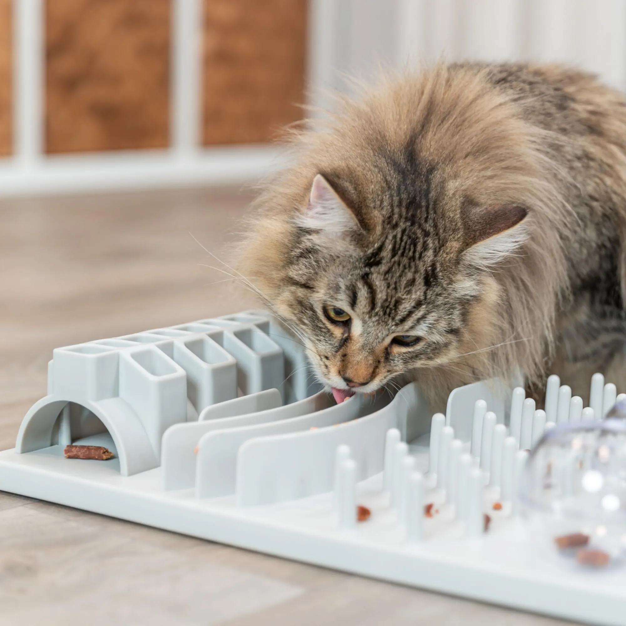 TRIXIE Cat Activity Fun Board gioco di strategia per gatti – 30 × 40 cm - immagine 3